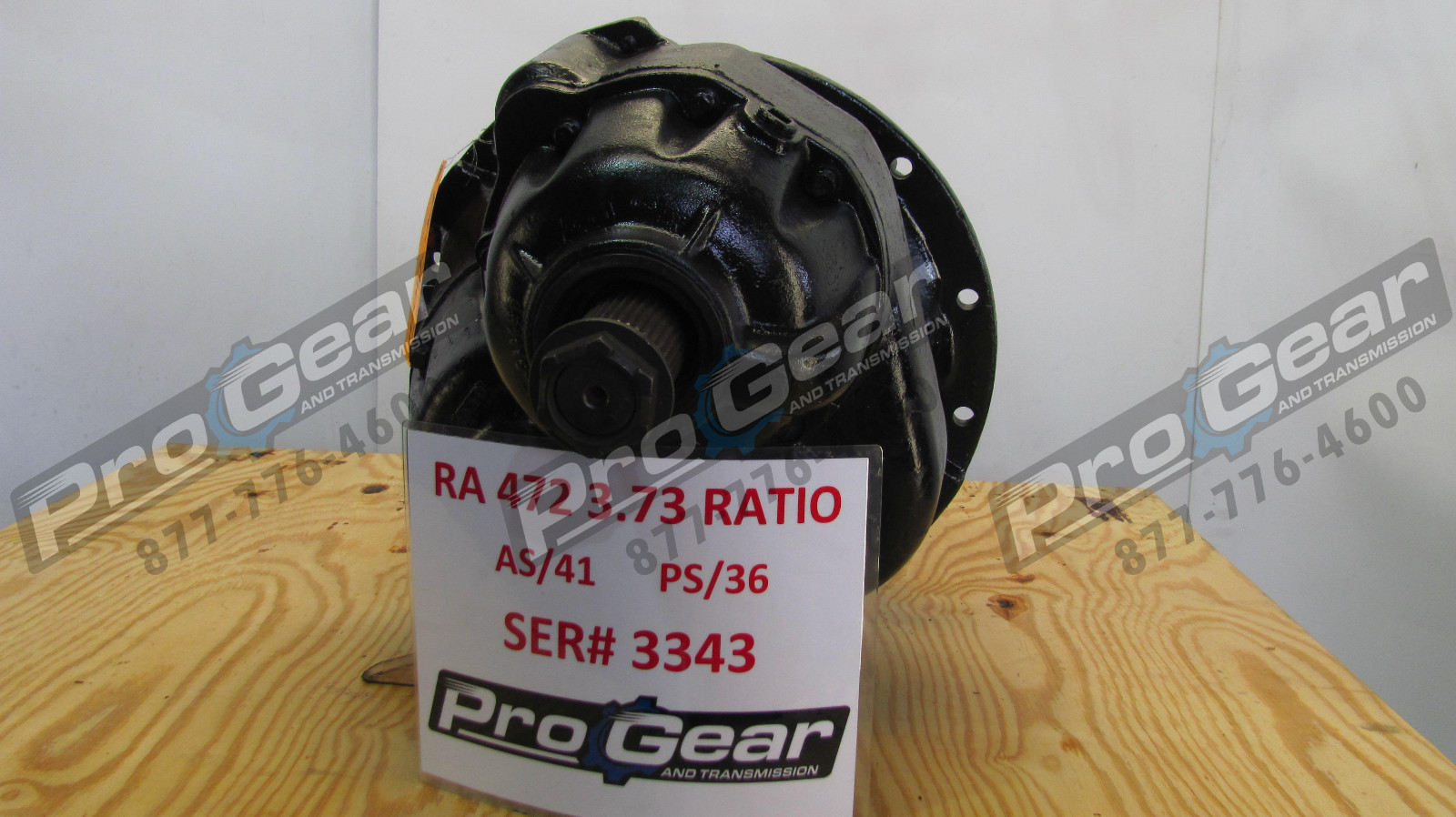 RA472-3.73 DANA SPICER INTERNATIONAL RA472 FRONT-REAR
