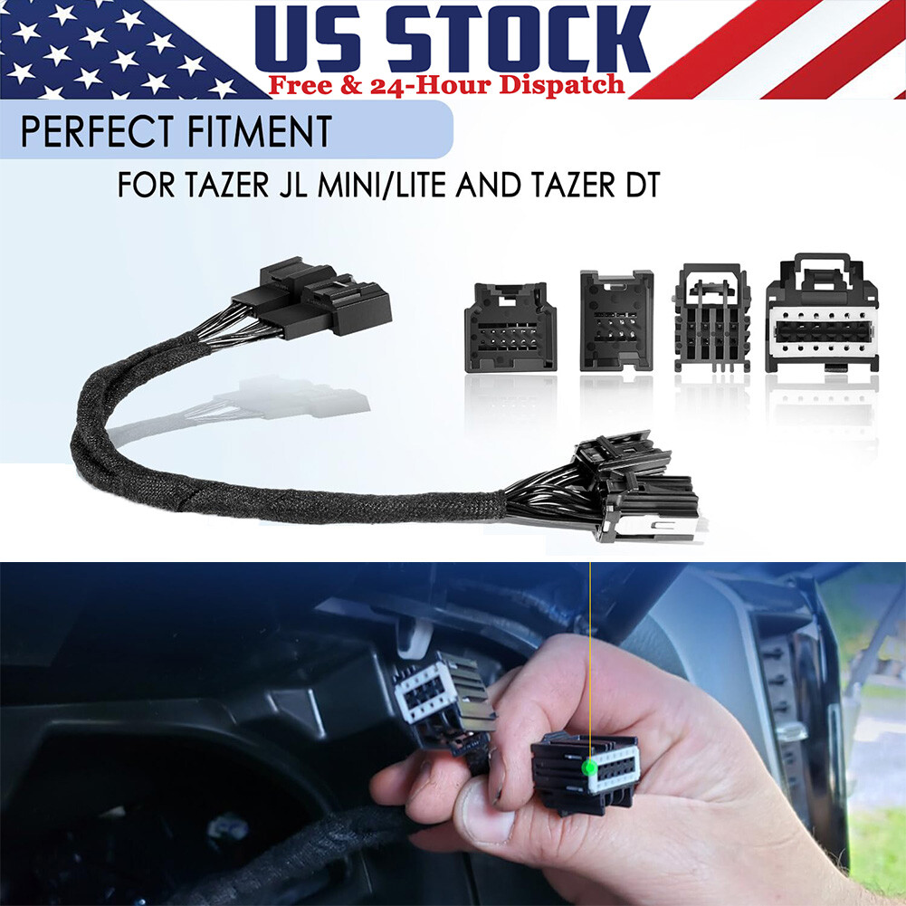 Automotive SGW Extension Cable for Tazer DT JL Mini Lite Jeep Gladiator Ram 1500