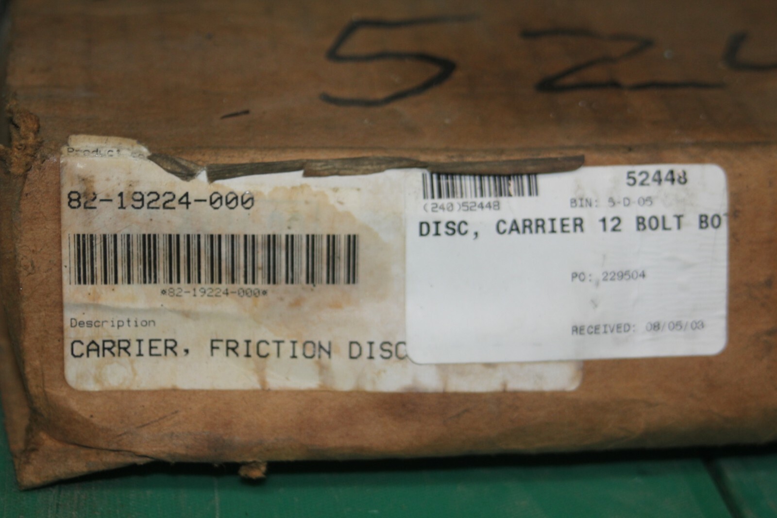 Voith Lamellar Carrier 58-4421-30