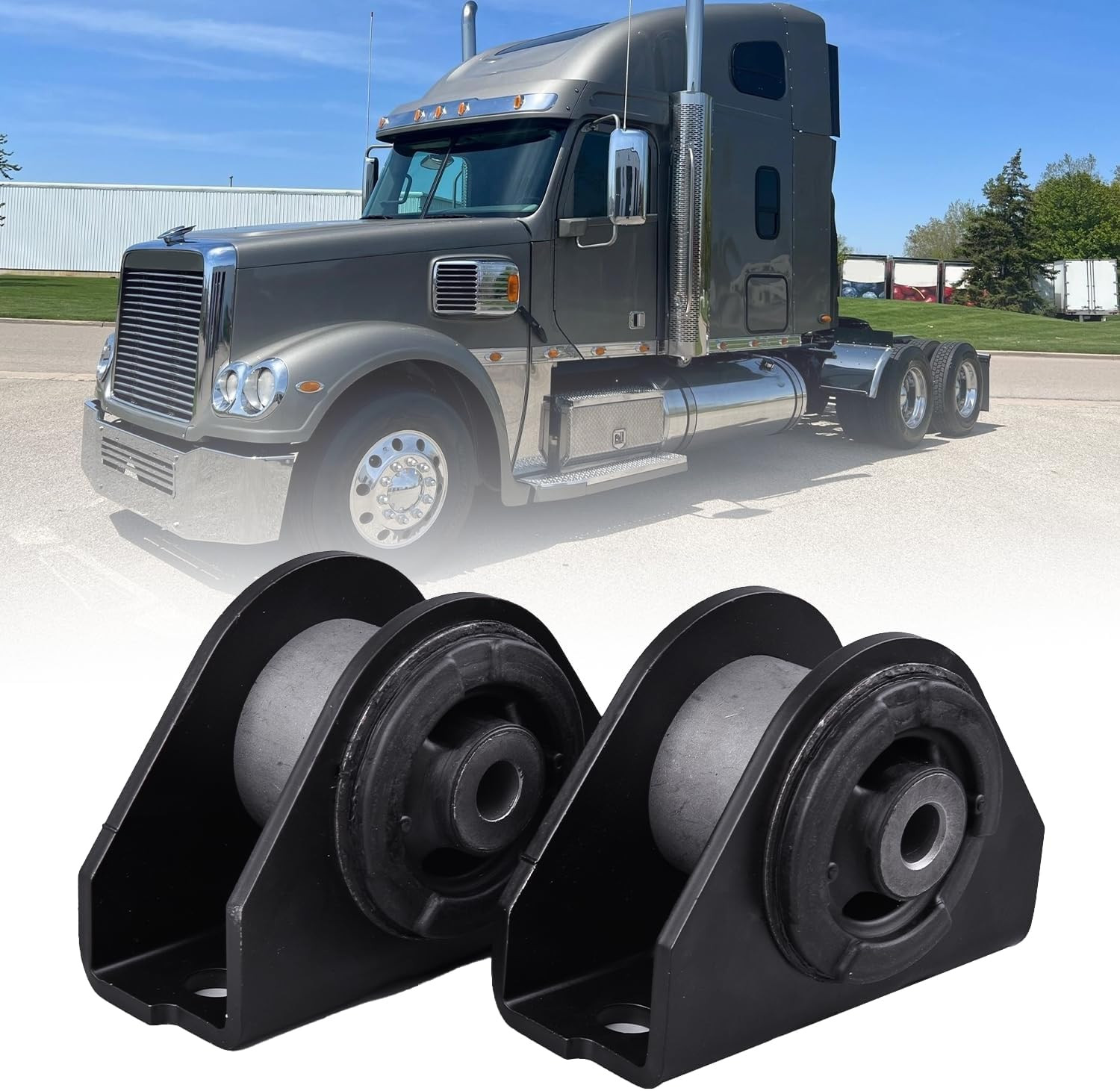 2PCS For Freightliner Cascadia Cab Mount 18-59922-000 Replaces M17431