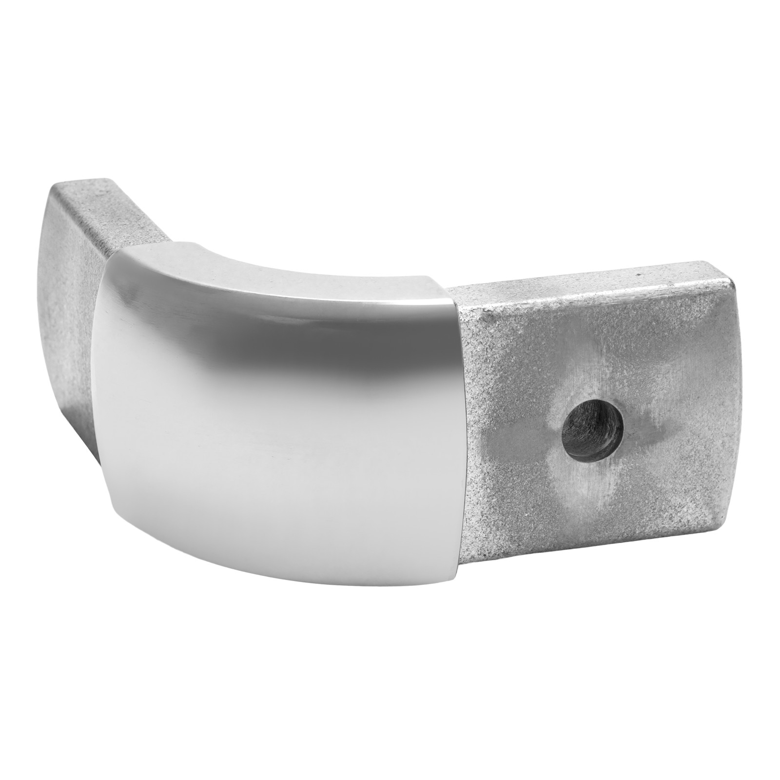 90 Degree Aluminium Dump Truck Tarp Arm Corner with Pre-Drilled Holes 2 Pack