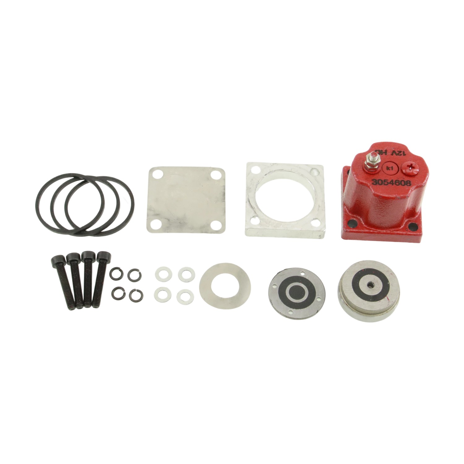 For Cummins N14 Solenoid US 180204 3054608 209940 NEW OEM Fuel Shutoff Valve Set