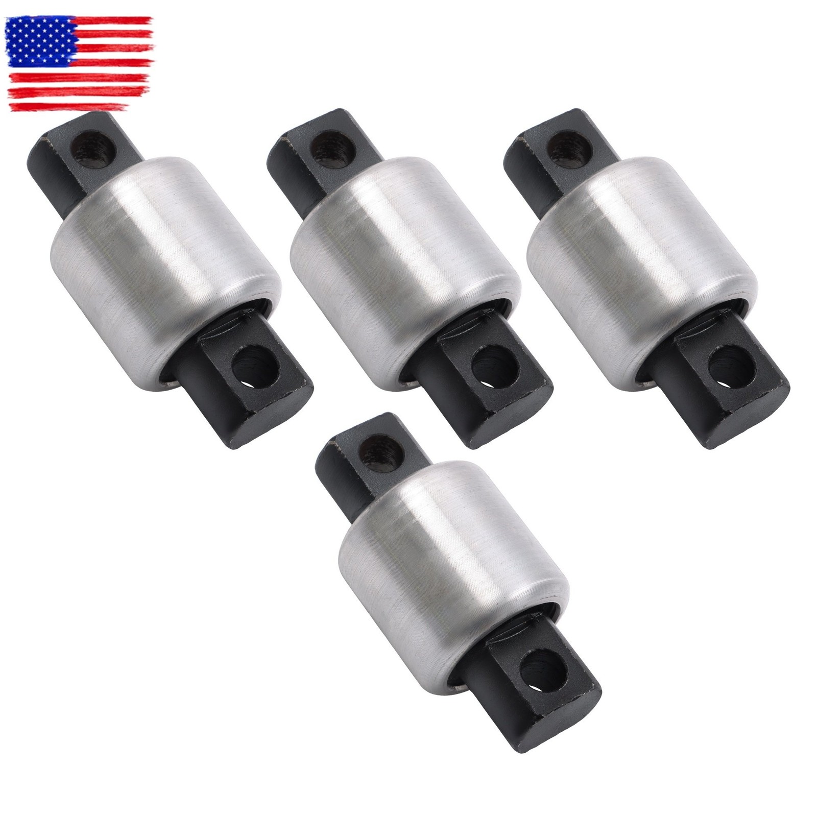 44695 64400-002L 4×Polyurethane Torque Rod Bushings for Peterbilt Mack Kenworth