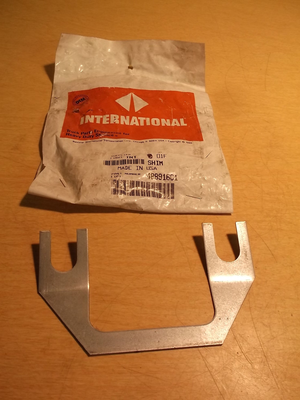 NEW International 488916C1 Axle Alignment Shim *FREE SHIPPING*