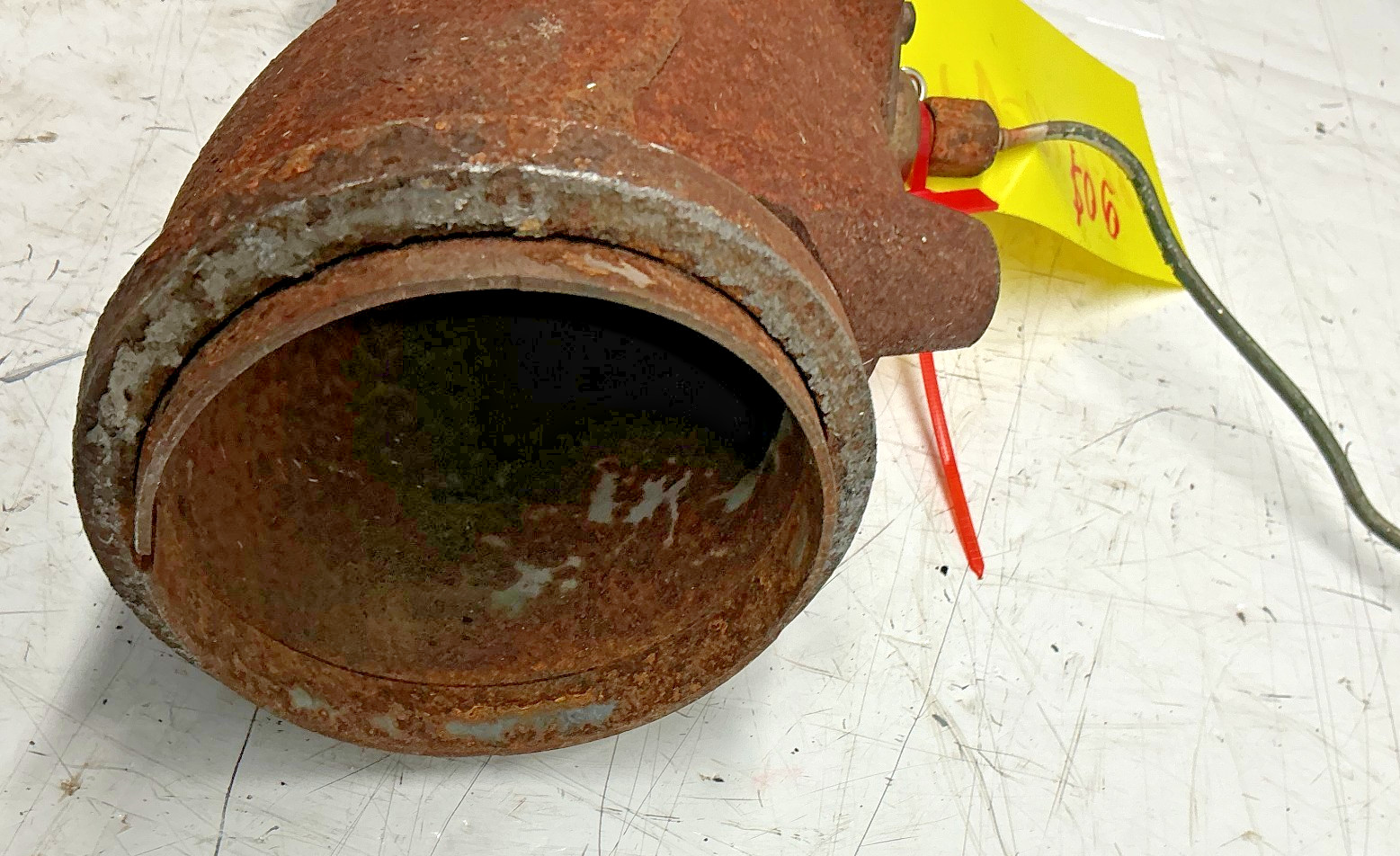 Genuine Volvo Truck D13 Exhaust Manifold Section & Pressure Sensor Pipe