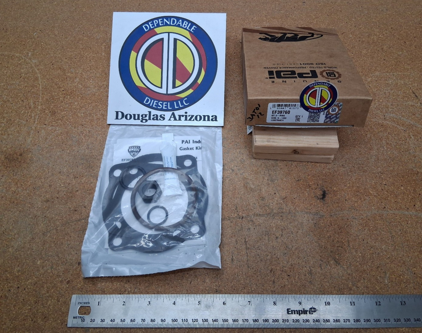 Range Cylinder O-Ring Kit for Fuller. EF39760 Ref.# K-2802, A-4008, 469267C91