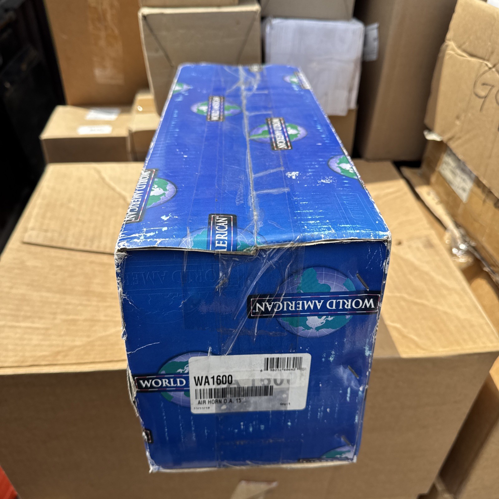 New World American WA1600 Dual 15” Air Horn For Truck / Big Rig