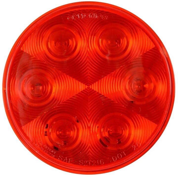 Optronics STL43RB LED Stop/Turn/Tail Light, PL-3 connection , Red (2-Pack)