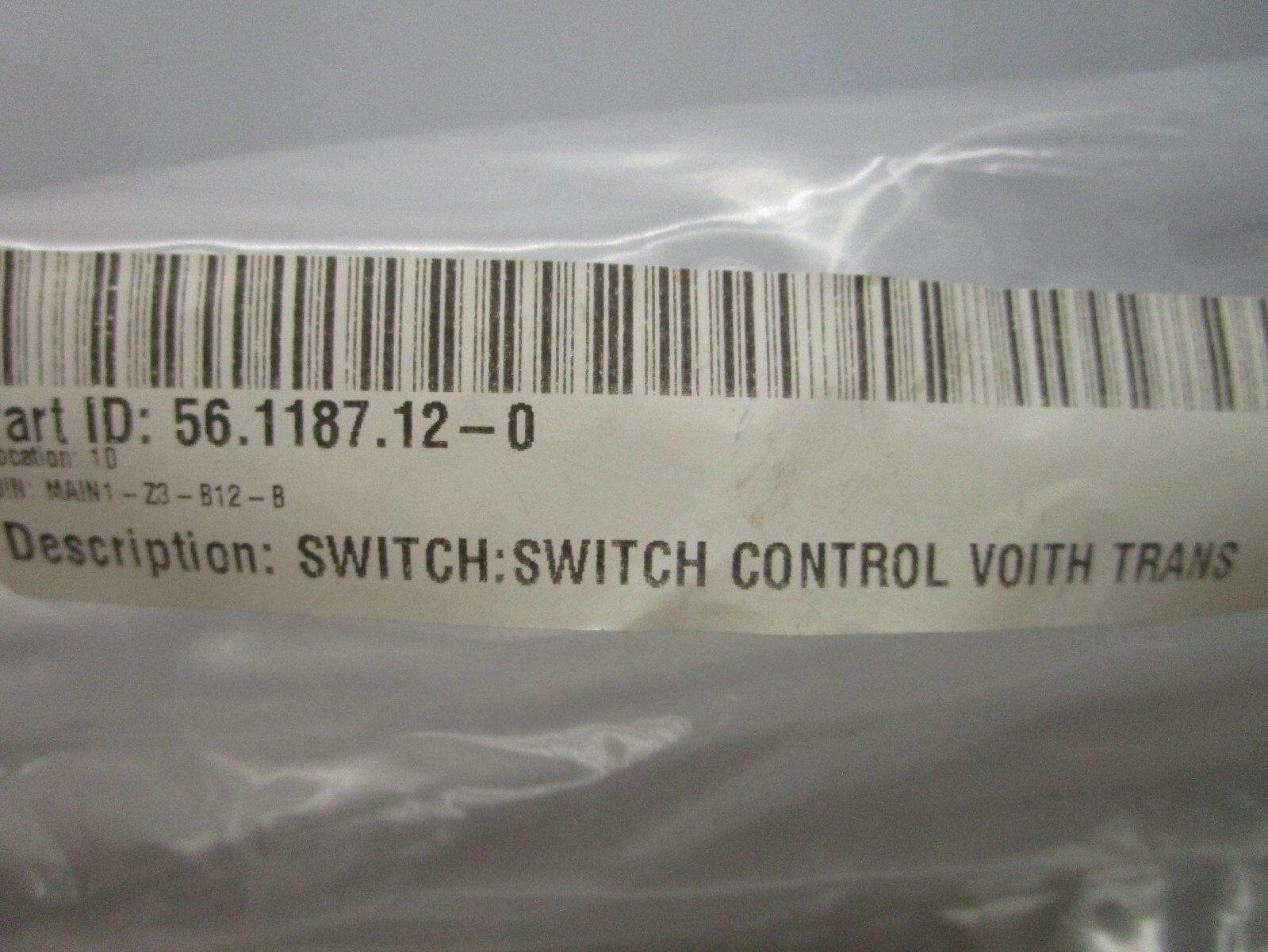 Voith Transmissions 56-1187-12 Oil Level Switch Low Level Sensor 11-1/2″