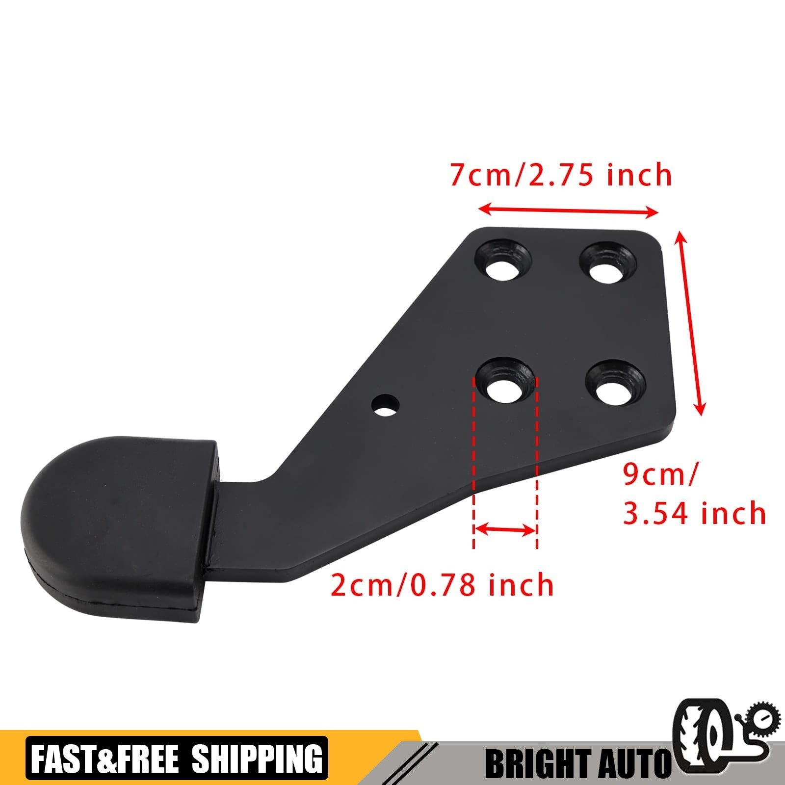 Hood Guide Poly Driver Left Side HLK2733L For Select International Trucks USA