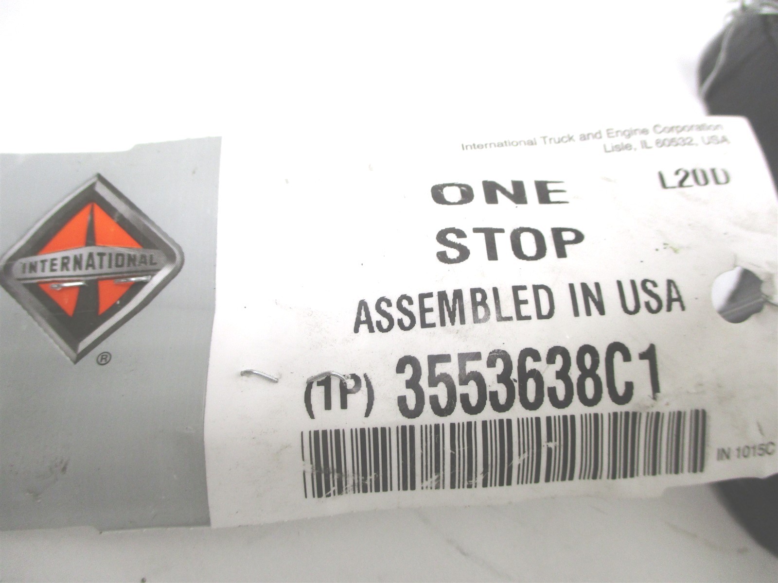 3553638C1 NEW INTERNATIONAL FRONT AXLE STOP 16-20K 7300 7400 7500 7600 7700