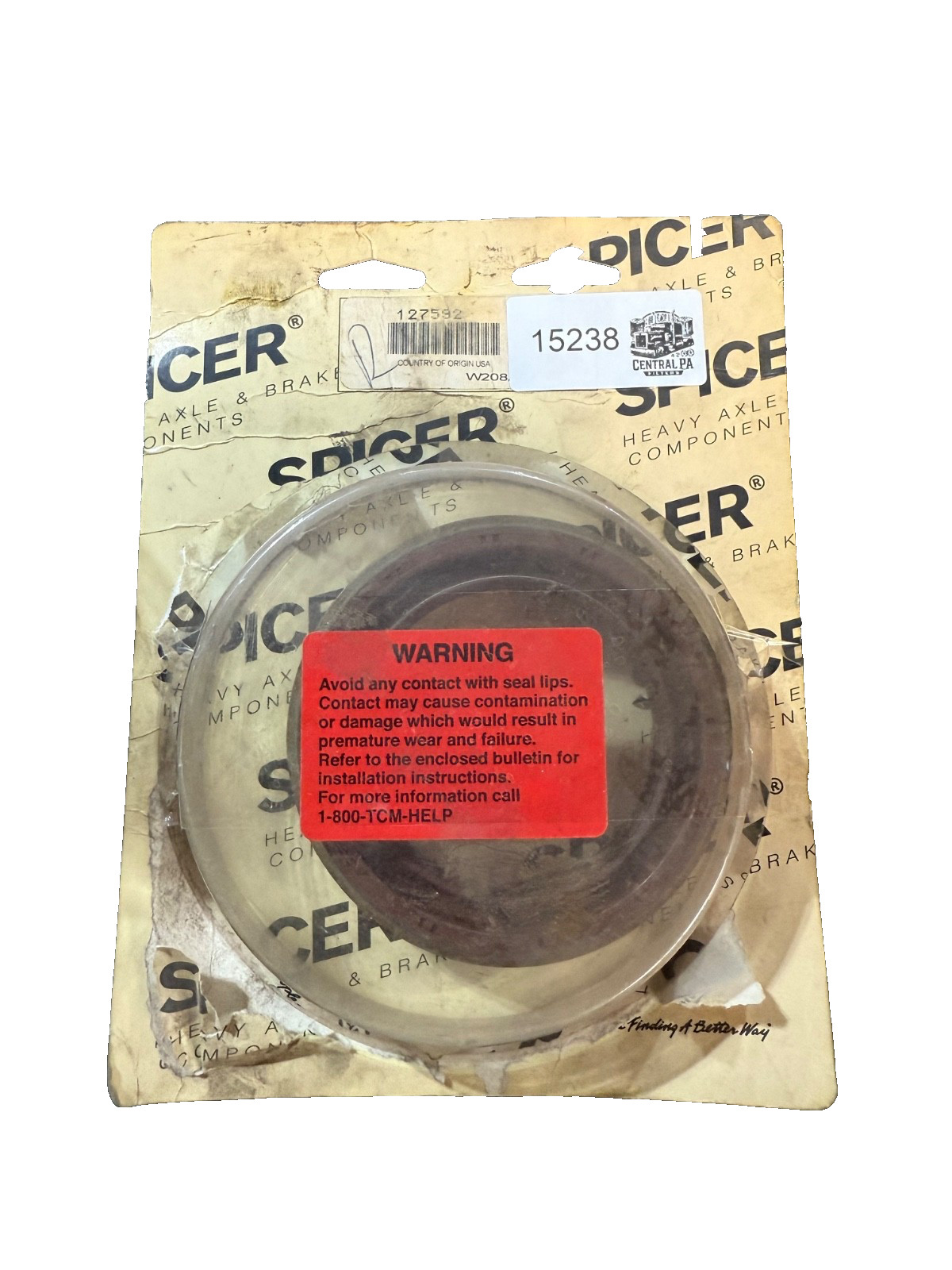 – Spicer Output Shaft Seal P/N: 127592DAN