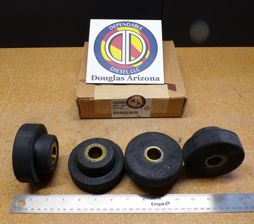 Transmission Insulators for Mack Superliner. (4x) PAI# FMM-4644 Ref. # 20QL324M