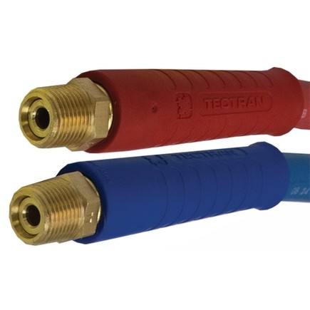 Tectran 169153 Air Brake Hose And Power Cable Assembly 15 Ft. 4 In 1, Horizontal