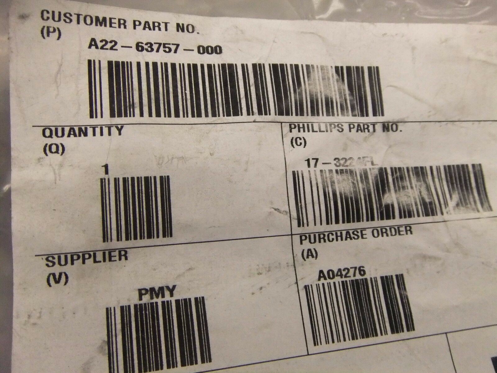 New Phillips 37 ½” Trailer Air Line Slide Bar Hanger ONLY – P/N A22-63757-000
