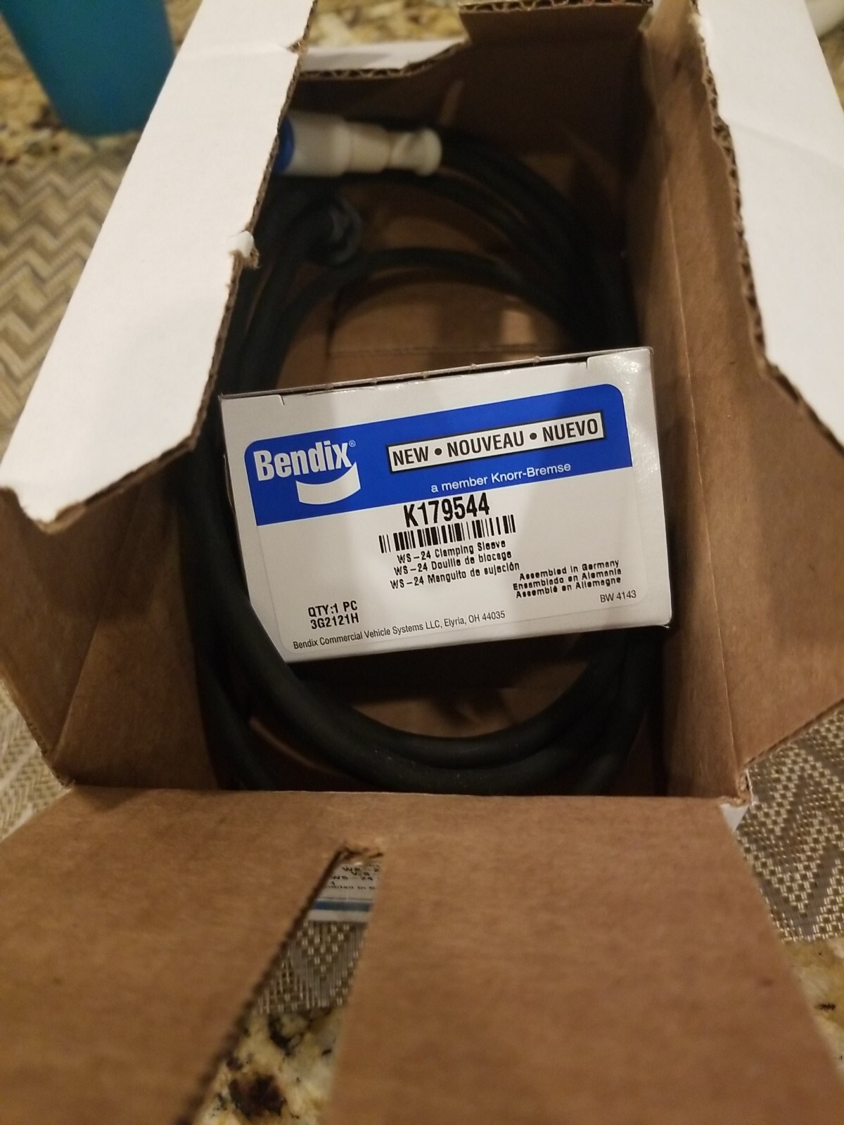 BENDIX NEW WS-24 Wheel Speed Sensor. K181268