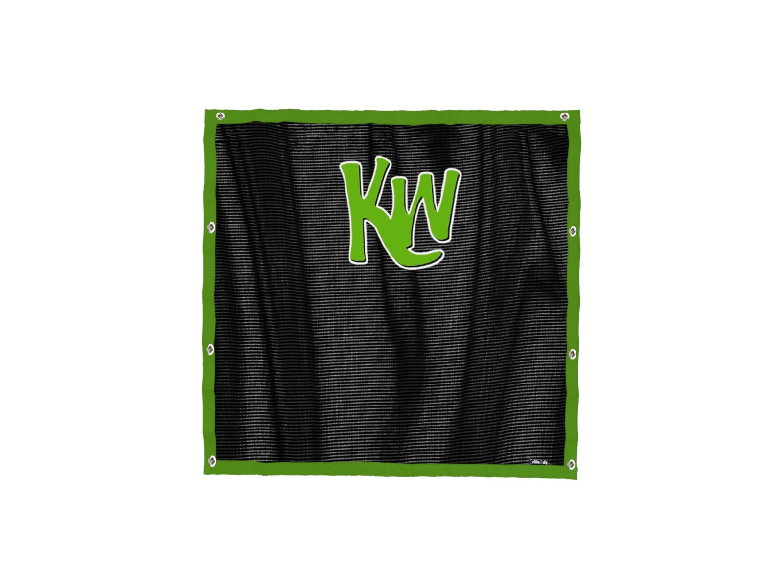 Premium Lime KW Mesh Bug Screen Fits Kenworth W900B by GrilleAdz