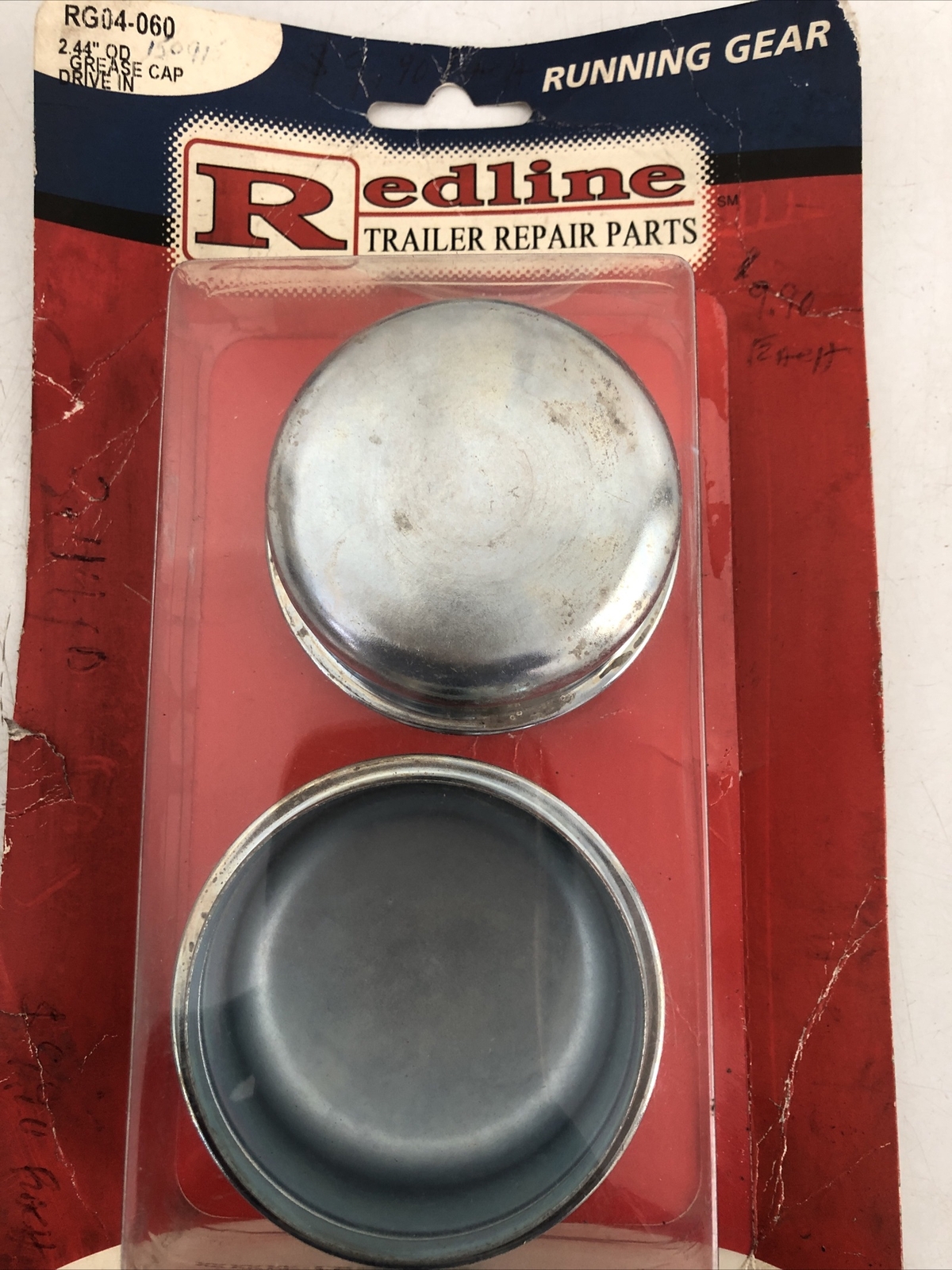 REDLINE GREASE CAP DRIVE IN 2.44″ OD RG04-060 NEW OEM NOS