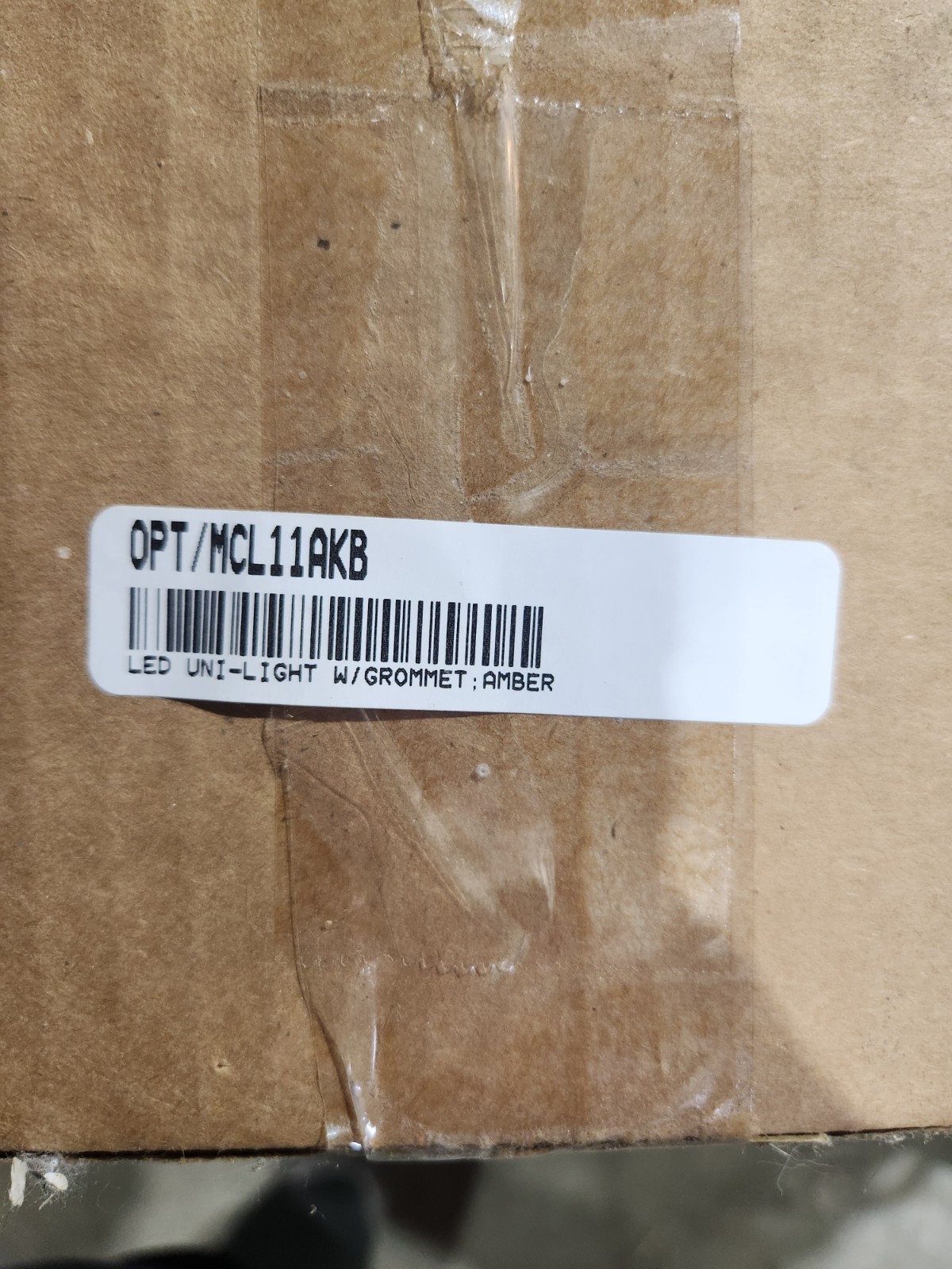 Qty 9** Optronics MCL11AKB Amber Marker/Clearance Light 3/4”