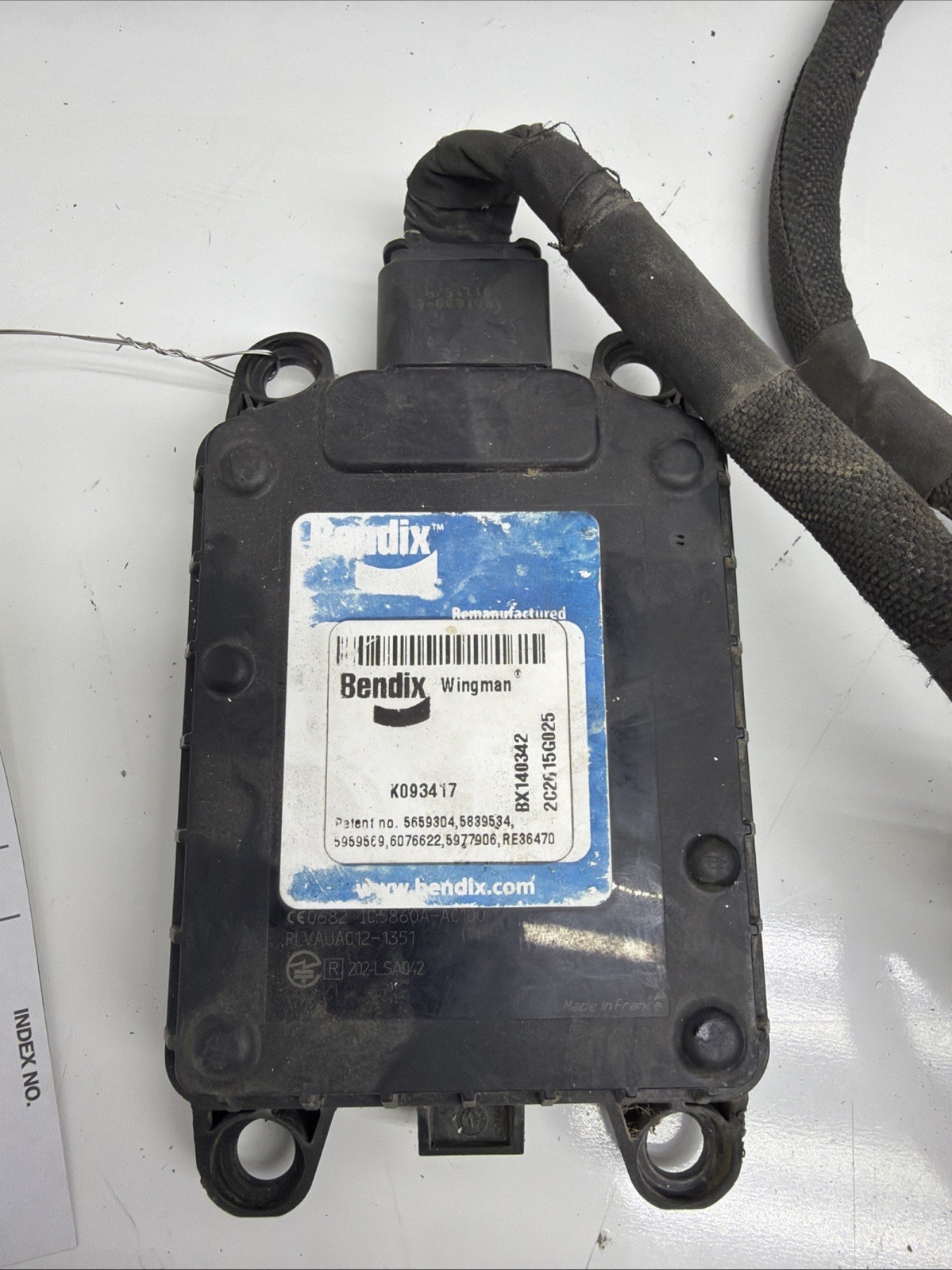 K093417 Bendix Wingman COLLISION RADAR WARNING Module BX140342, 1A126G145
