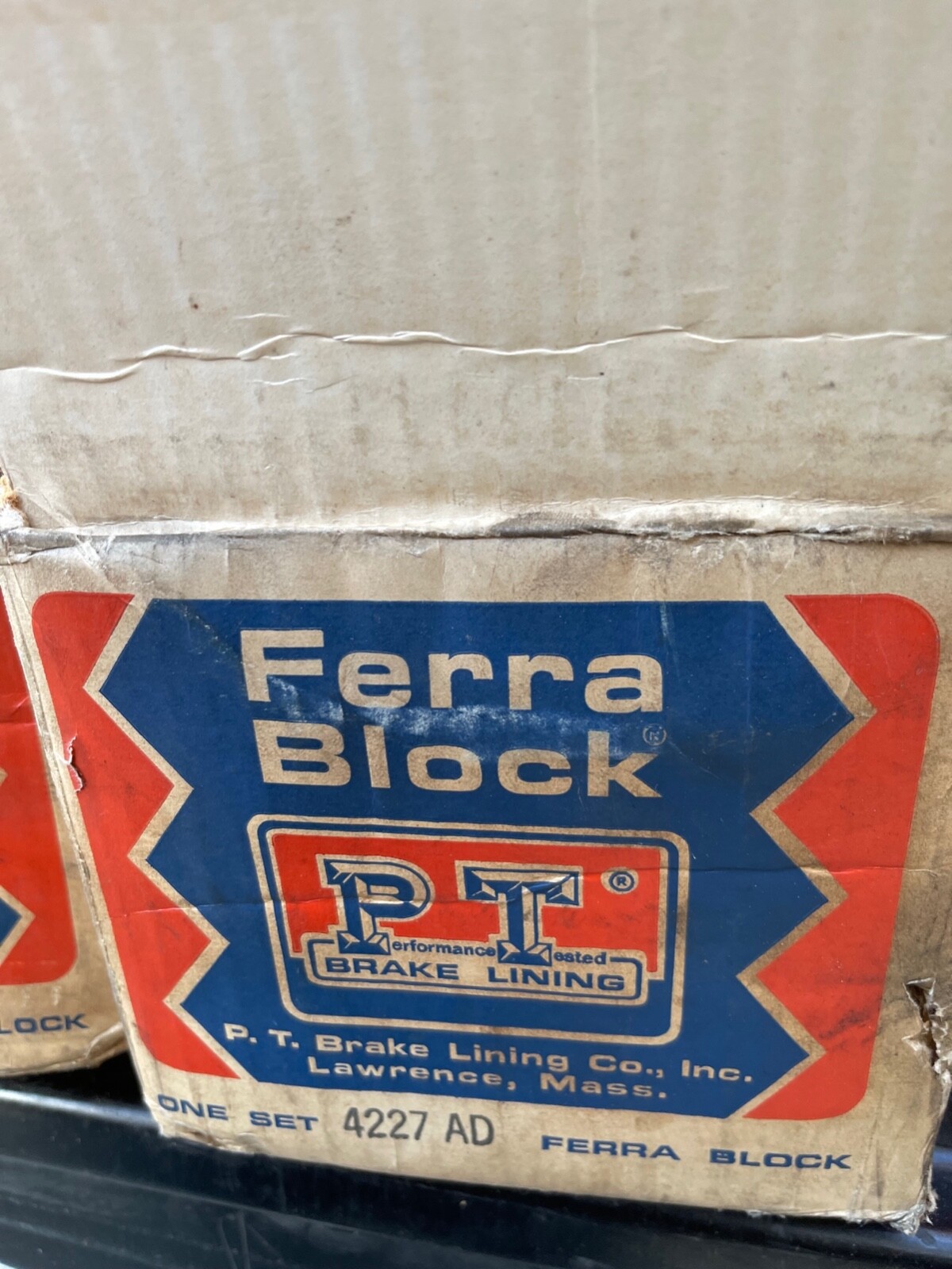 Ferra block brake lining 4227ad Dwayne2. box of 8