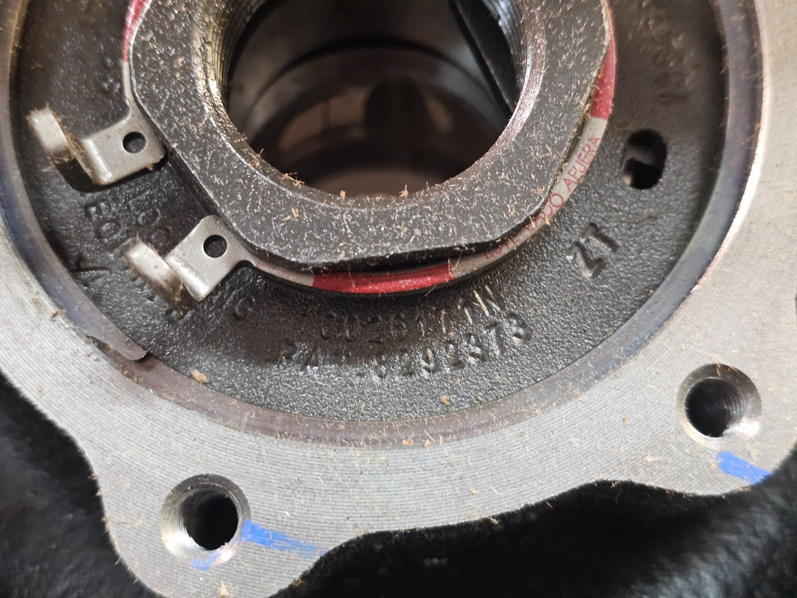 ConMet 10033018 10-Lug Front Steer Wheel Axle Hub w/ 3.46″ Studs, Cast Iron
