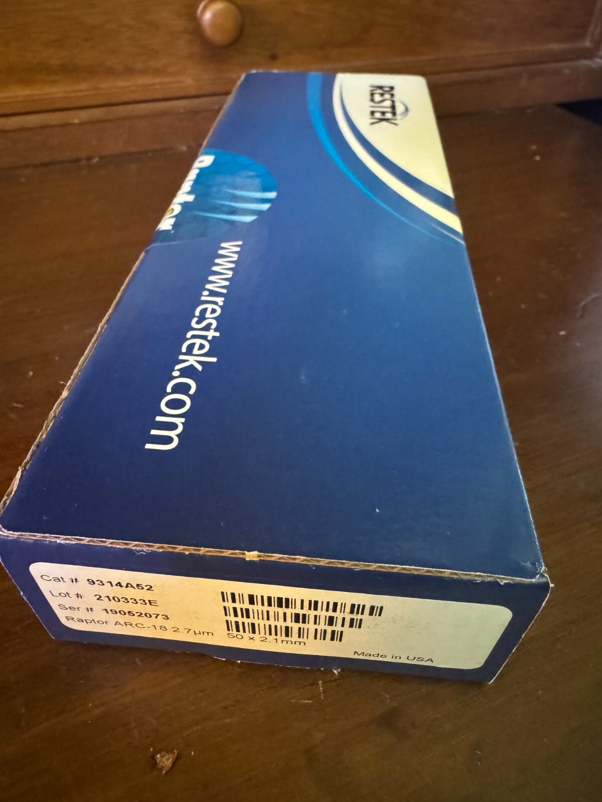 Raptor ARC-18, 2.7 µm, 50 x 2.1 mm HPLC Column 9314A52