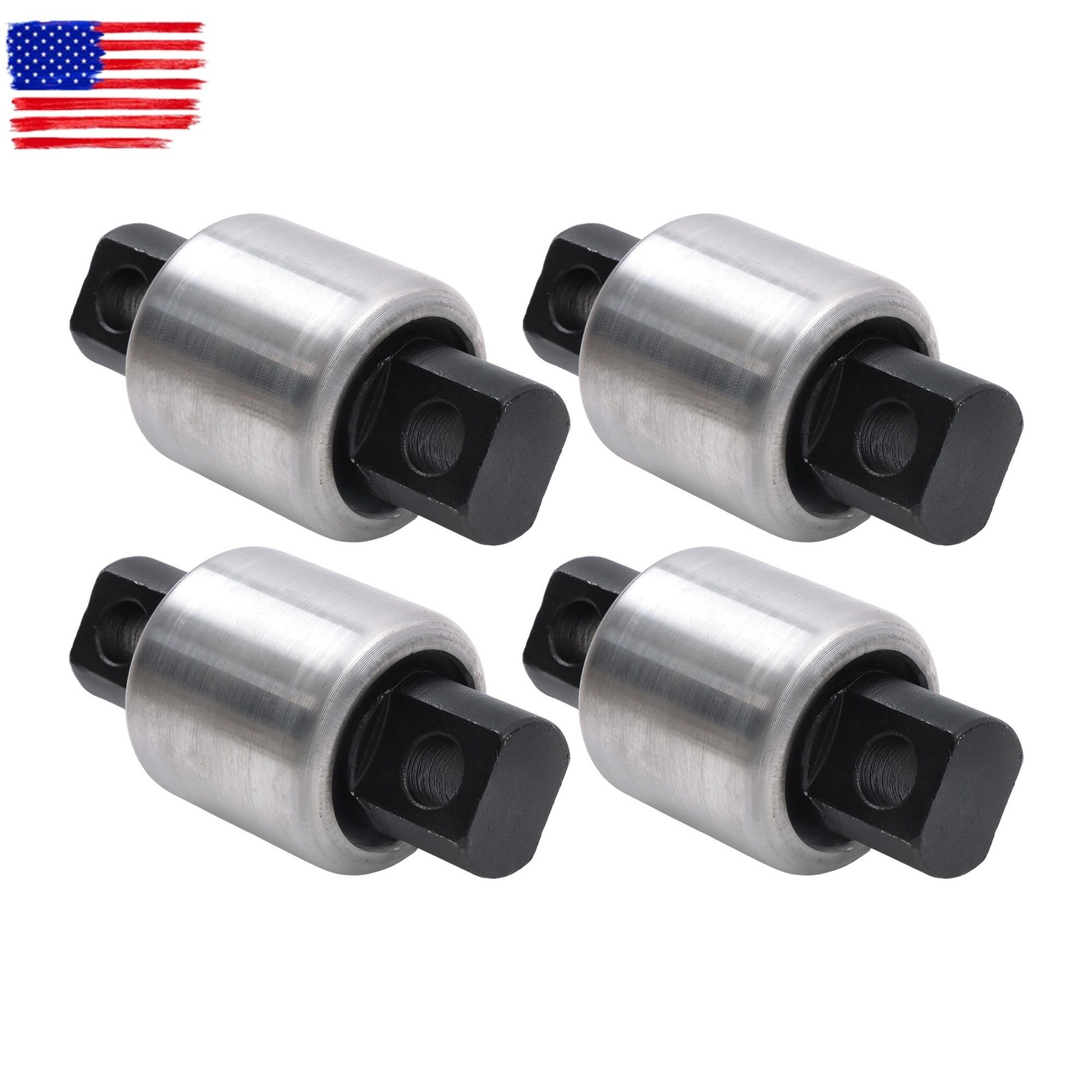 44695 64400-002L 4×Polyurethane Torque Rod Bushings for Peterbilt Mack Kenworth