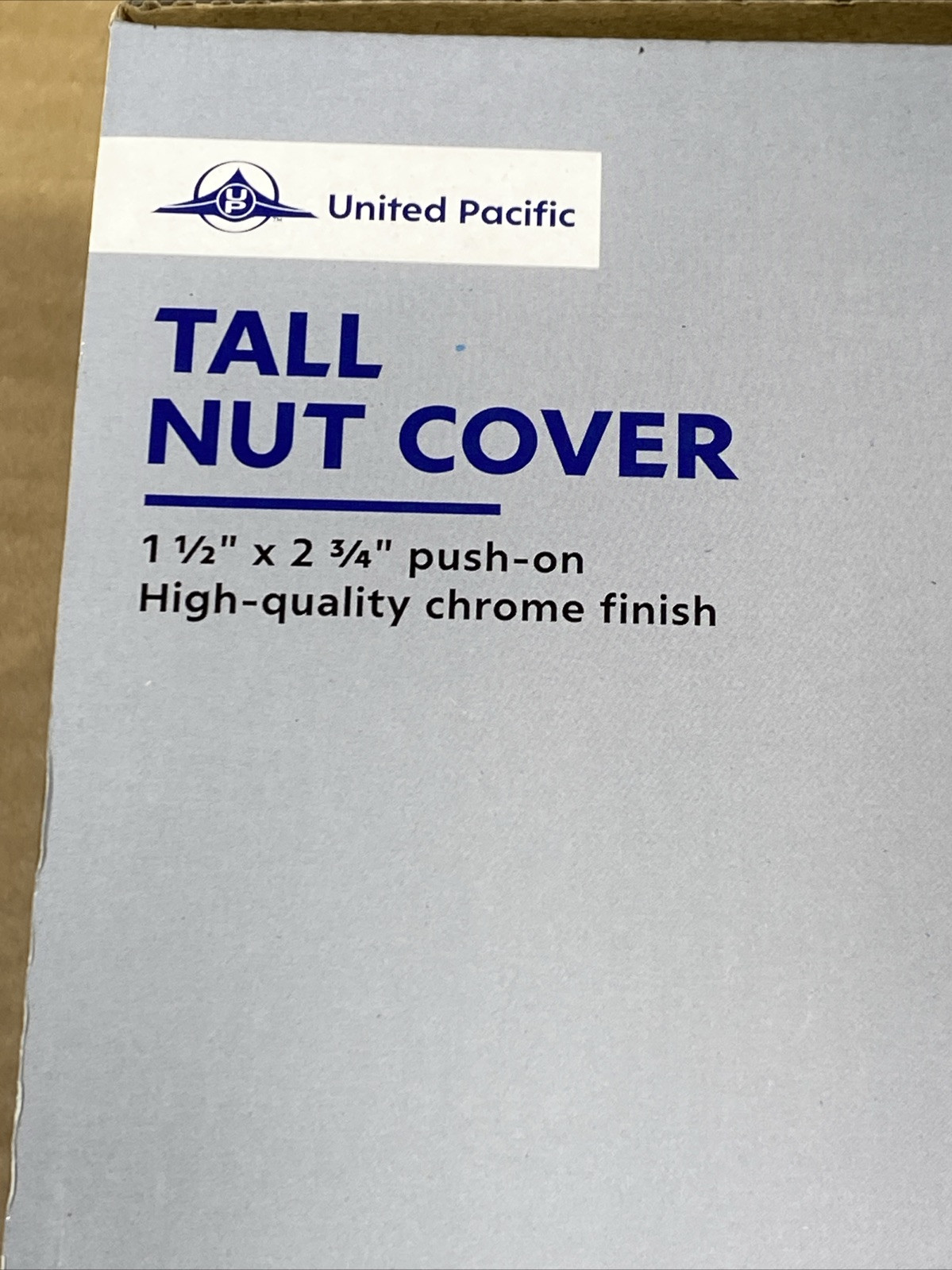 United Pacific 10084CB Tall Wheel Lug Nut Cover 1.5″ X 2 3/4″, Chrome, 60pcs New