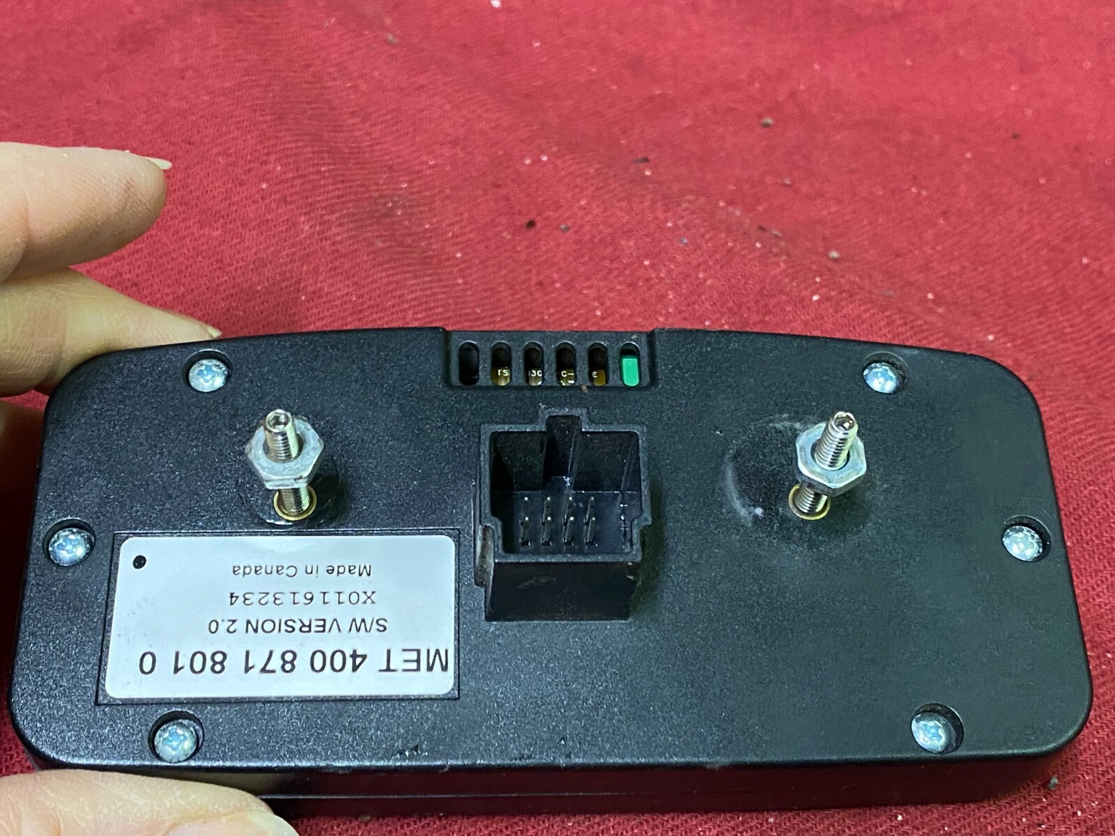 MET X011613234 Wabco 400 871 801 0 OnGuard COLLISION WARNING Display Module