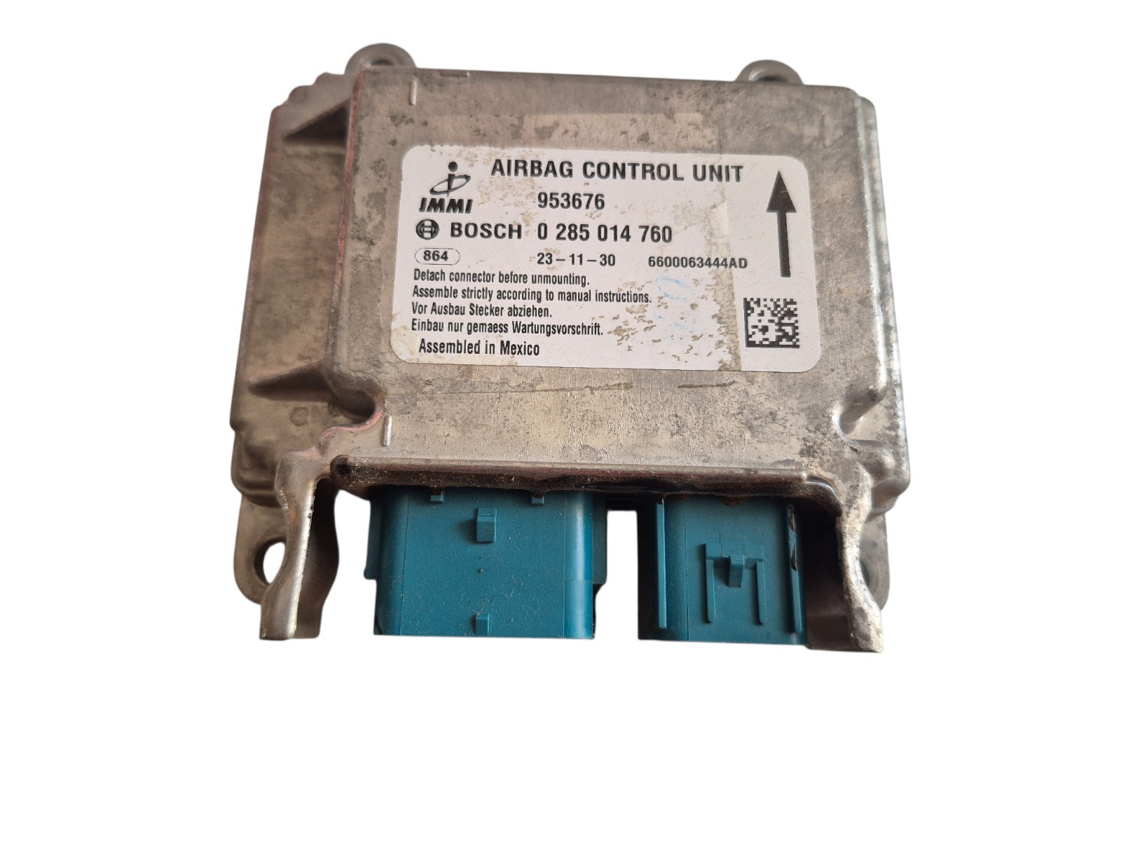 IMMI BOSCH SRS Control Module 953676 0 285 014 760
