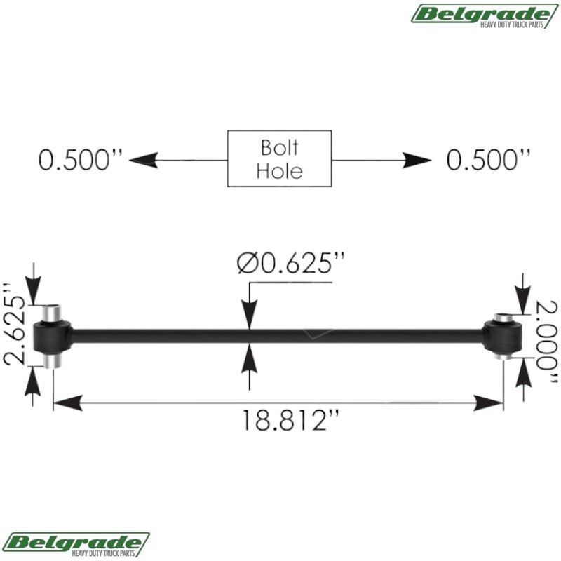 TMR96337 Torque Rod Cabin Volvo 20704332 132810