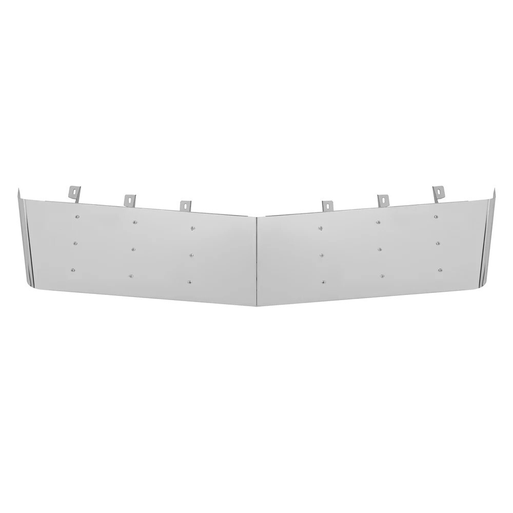 For Kenworth W900B/ W900L/W900S 84-98 13″ Drop Visor Flat Windshield Silvery
