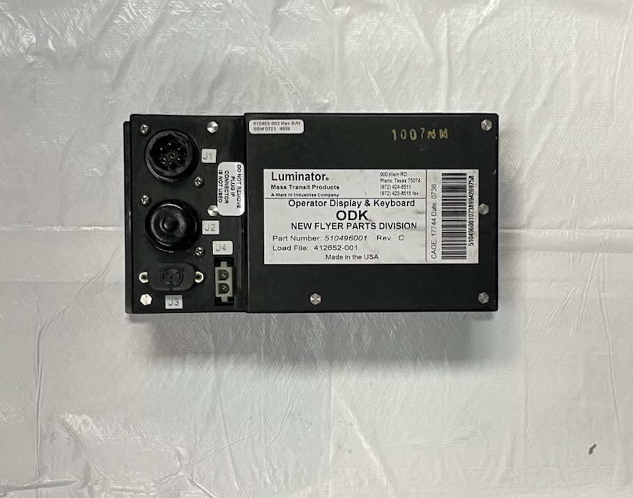 Luminator Operator Display and Keyboard #510496001 **NEW**