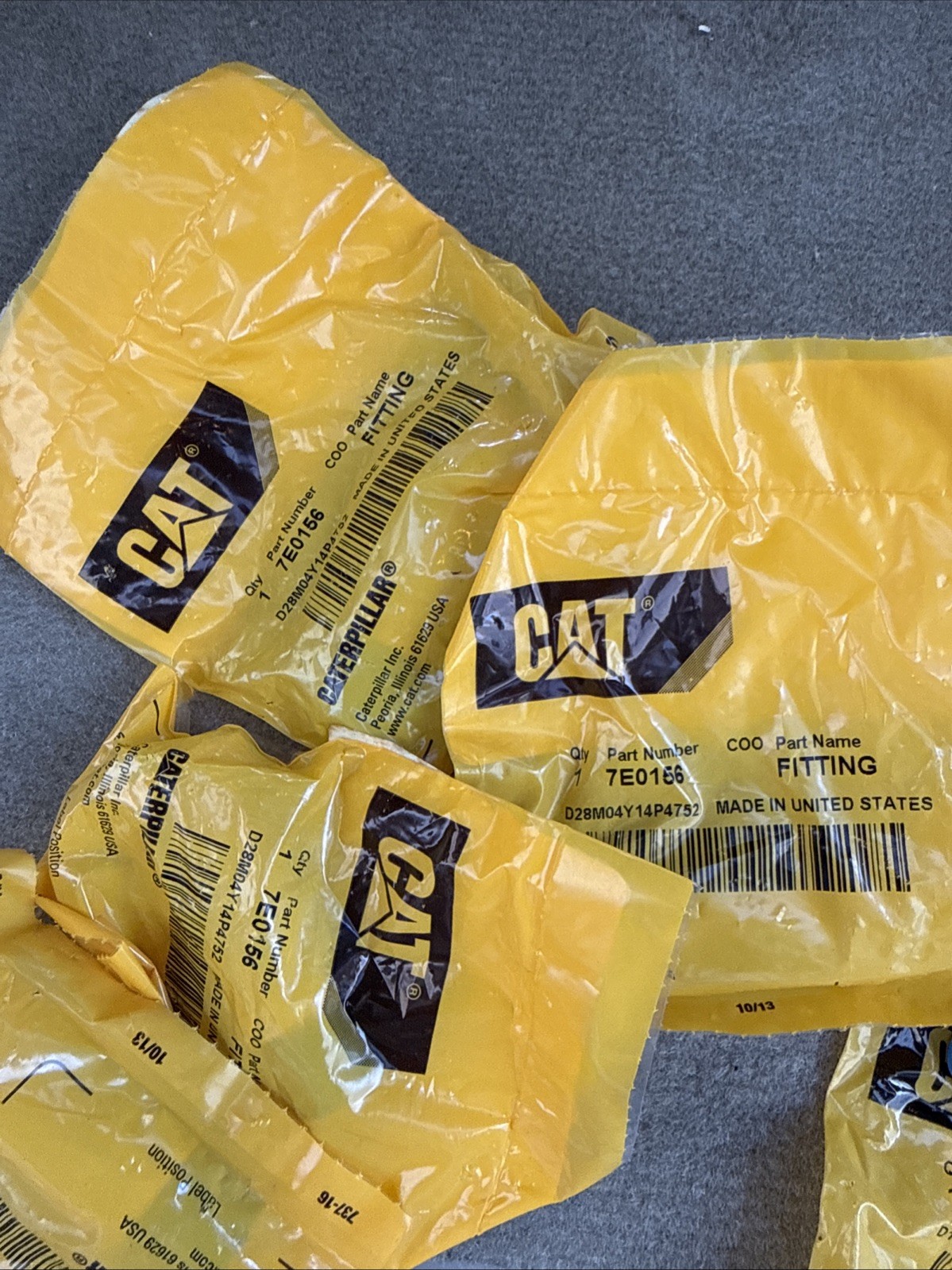 Caterpillar 7E0156 Fitting OEM Original Caterpillar Part