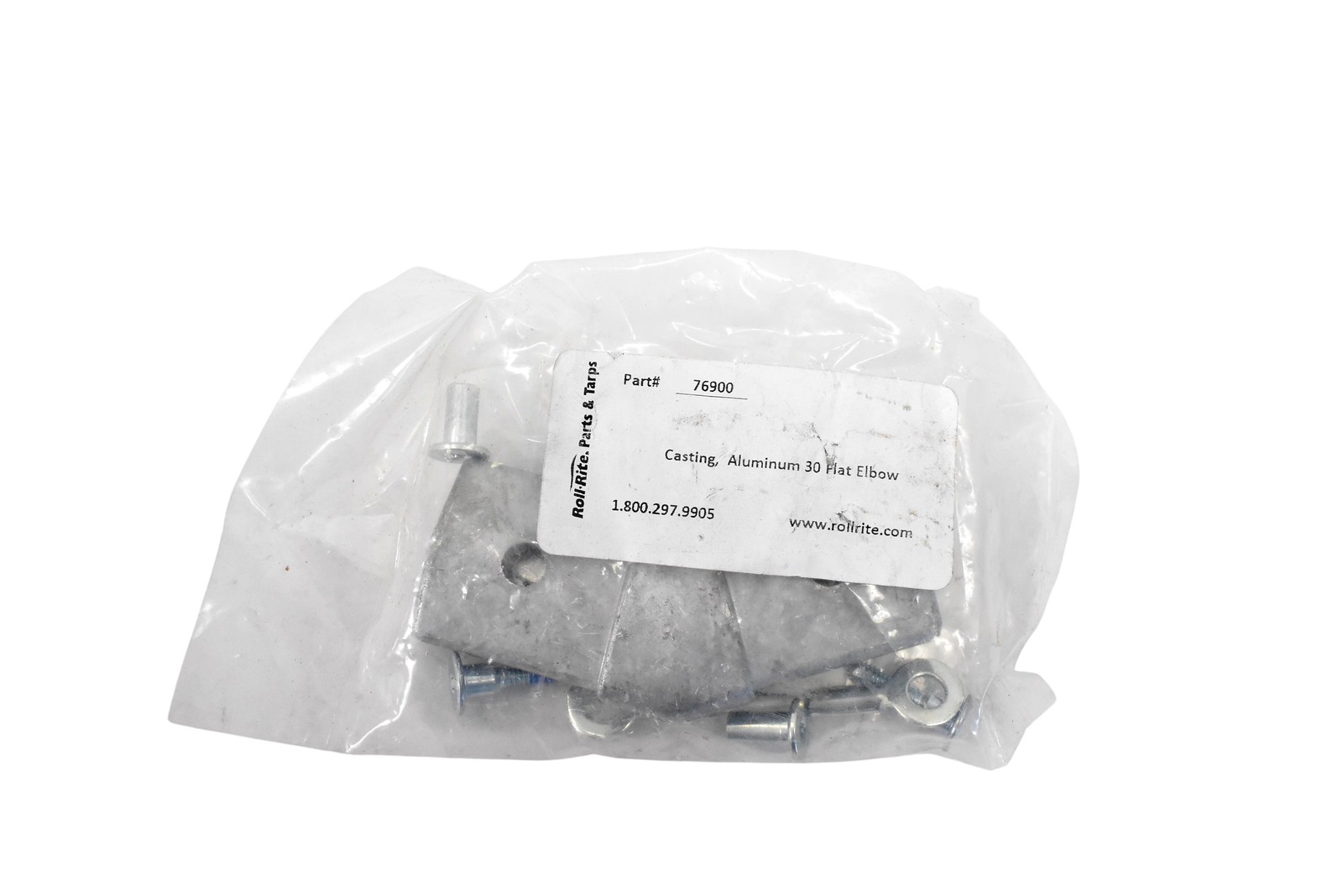 RollRite Casting Aluminum 30 Flat Elbow 76900 Replacement Part Genuine OEM New