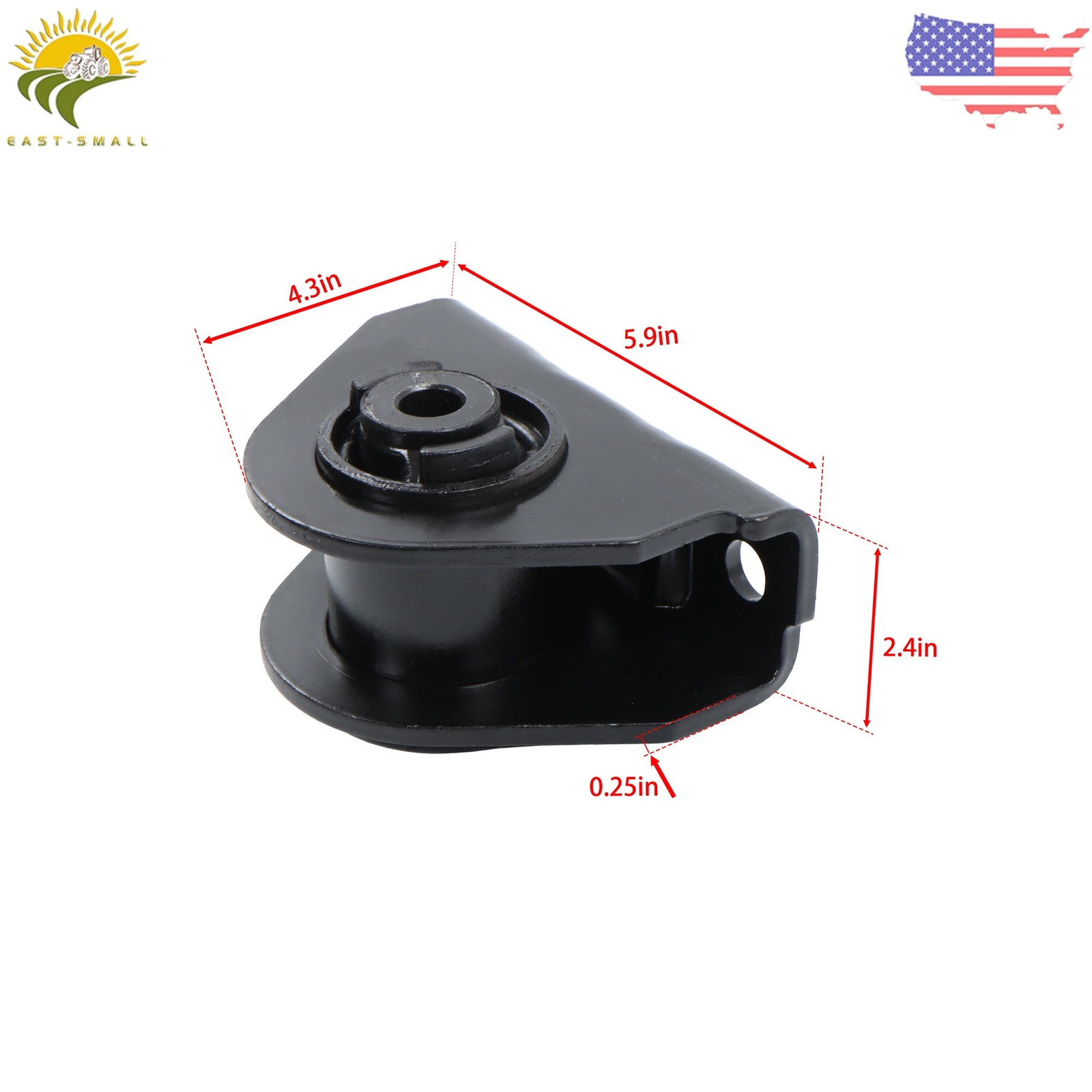 Direct Replacement 1859922000 M17431 2PCS Cab Mount for Freightliner PX-125