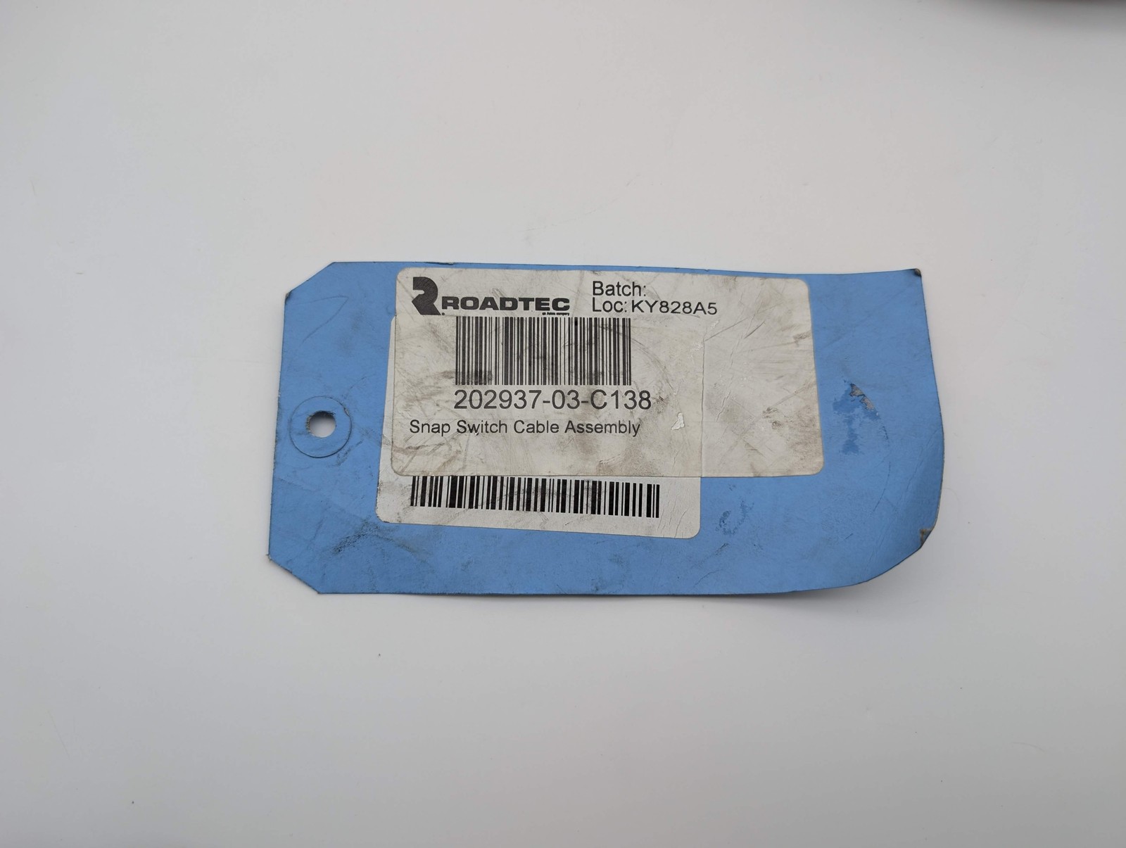 Roadtec 202937-03-C138 Snap Switch Cable Assembly OEM Replacement