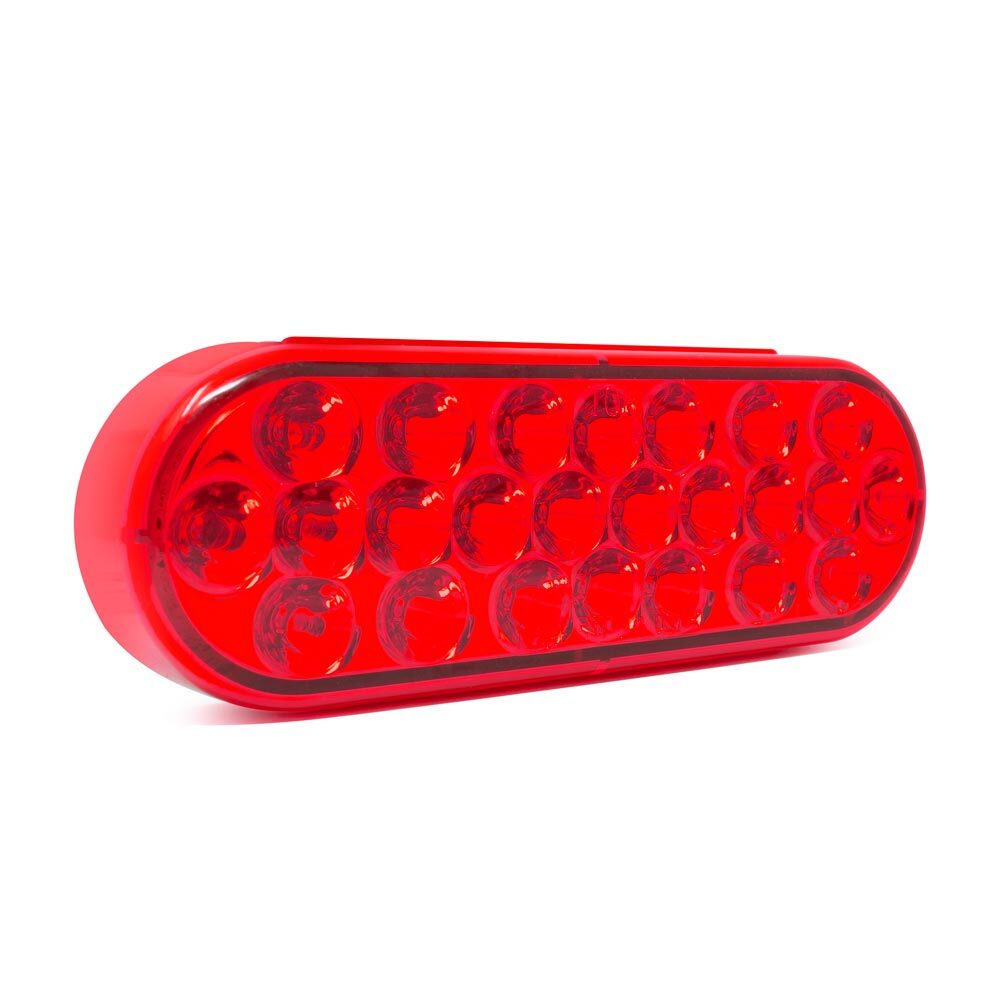 Pro LED 624R 6″ Oval Stop Tail Turn Light – Replaces Truck Lite 6050