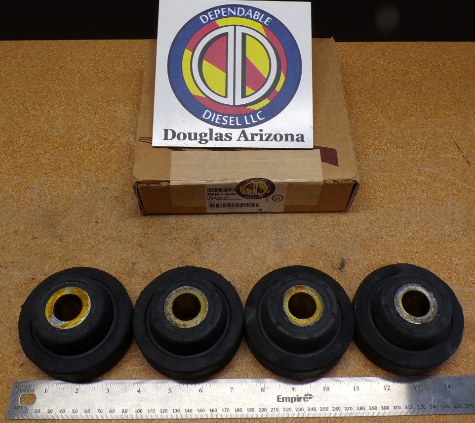Transmission Insulators for Mack Superliner. (4x) PAI# FMM-4644 Ref. # 20QL324M
