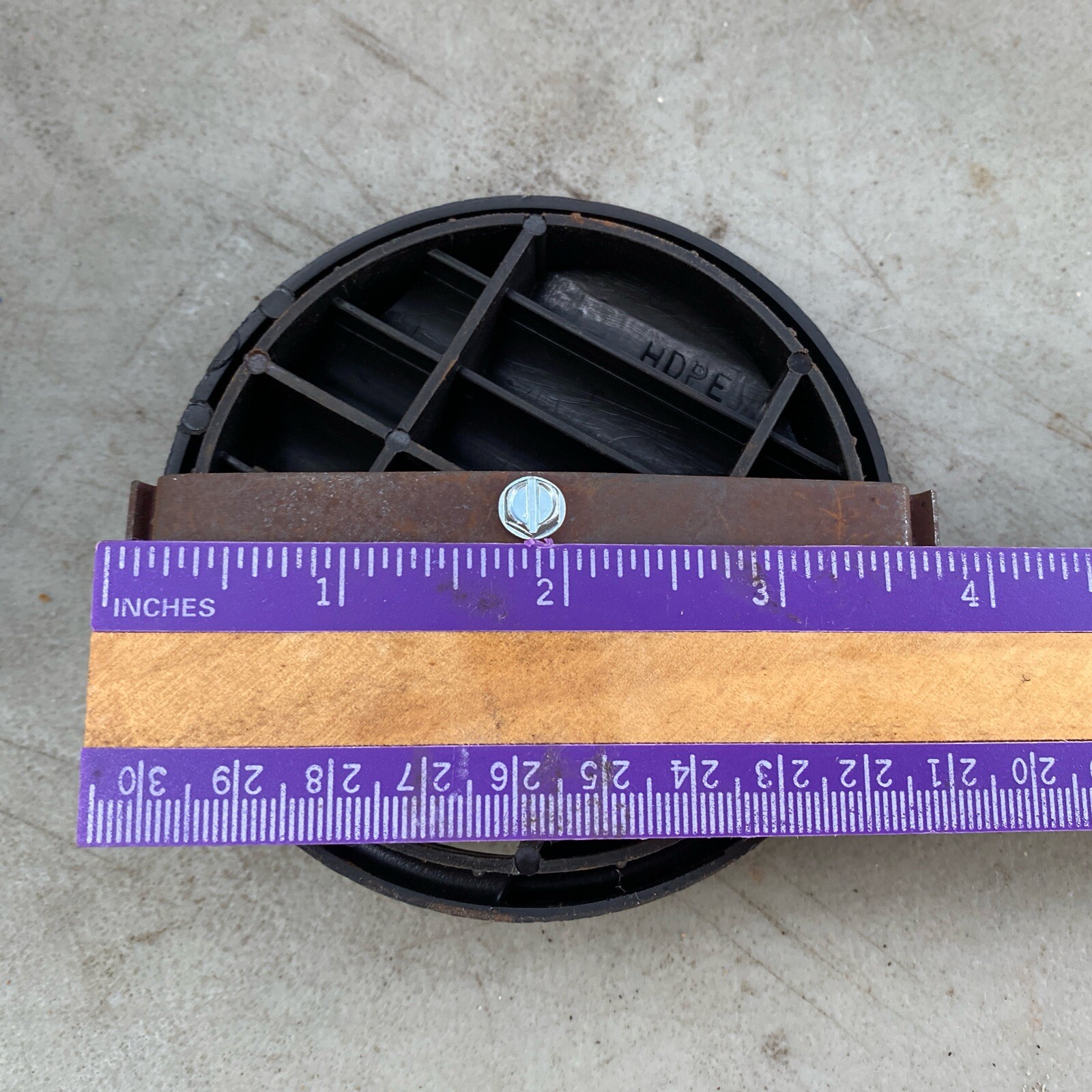 NOS BB Thomas School Bus Air Diffuser Defrost Vent 0530253 Black Plastic