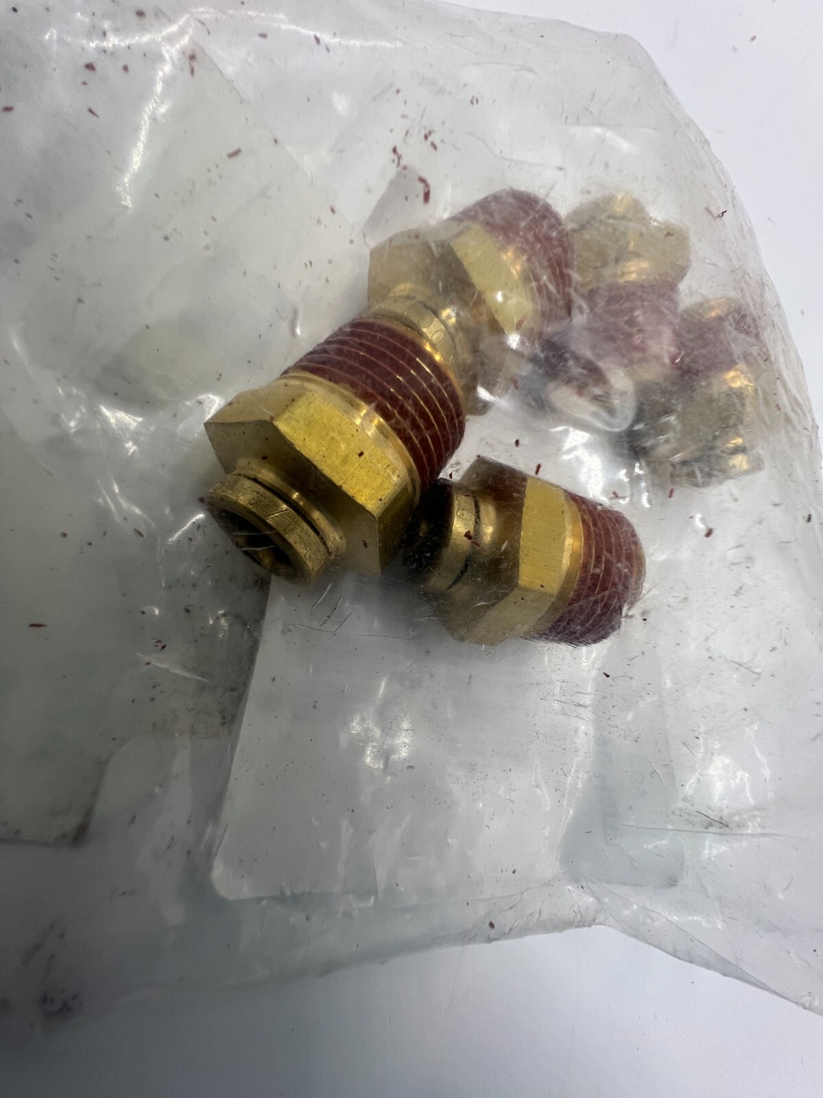 (QTY 5) Imperial Push to Connect Air Brake Connector 1/4” x 3/8” 91222
