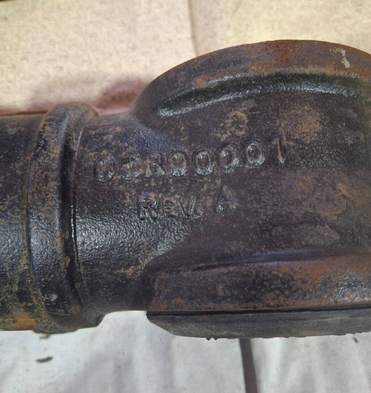 CHAMBERS SUSPENSION TANDEM AXLE TORQUE ROD 05R00001 REV A