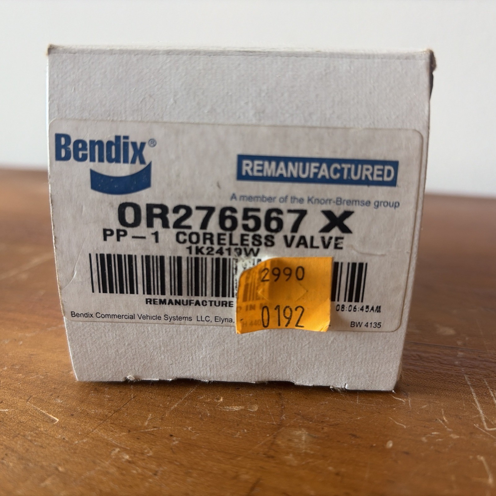 Bendix OR276567 X PP-1 Push / Pull Control Valve (Remanufactured)