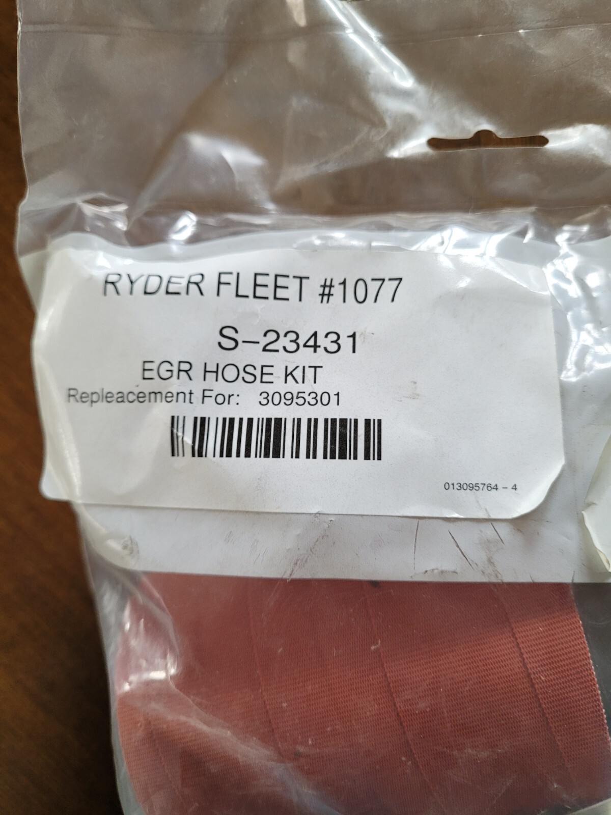 Ryder Fleet #1077 EGR HOSE KIT S-23431 replacement for 3095301 NEW