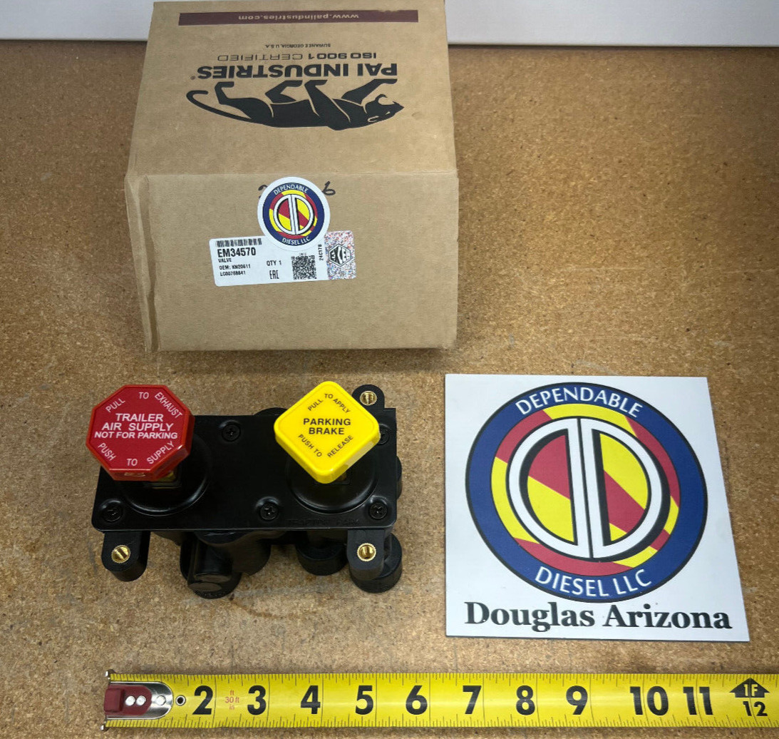 MV-2 Dash Control Valve. Excel# EM34570 Ref# KN20611, 101890, KN-20606, 8096185