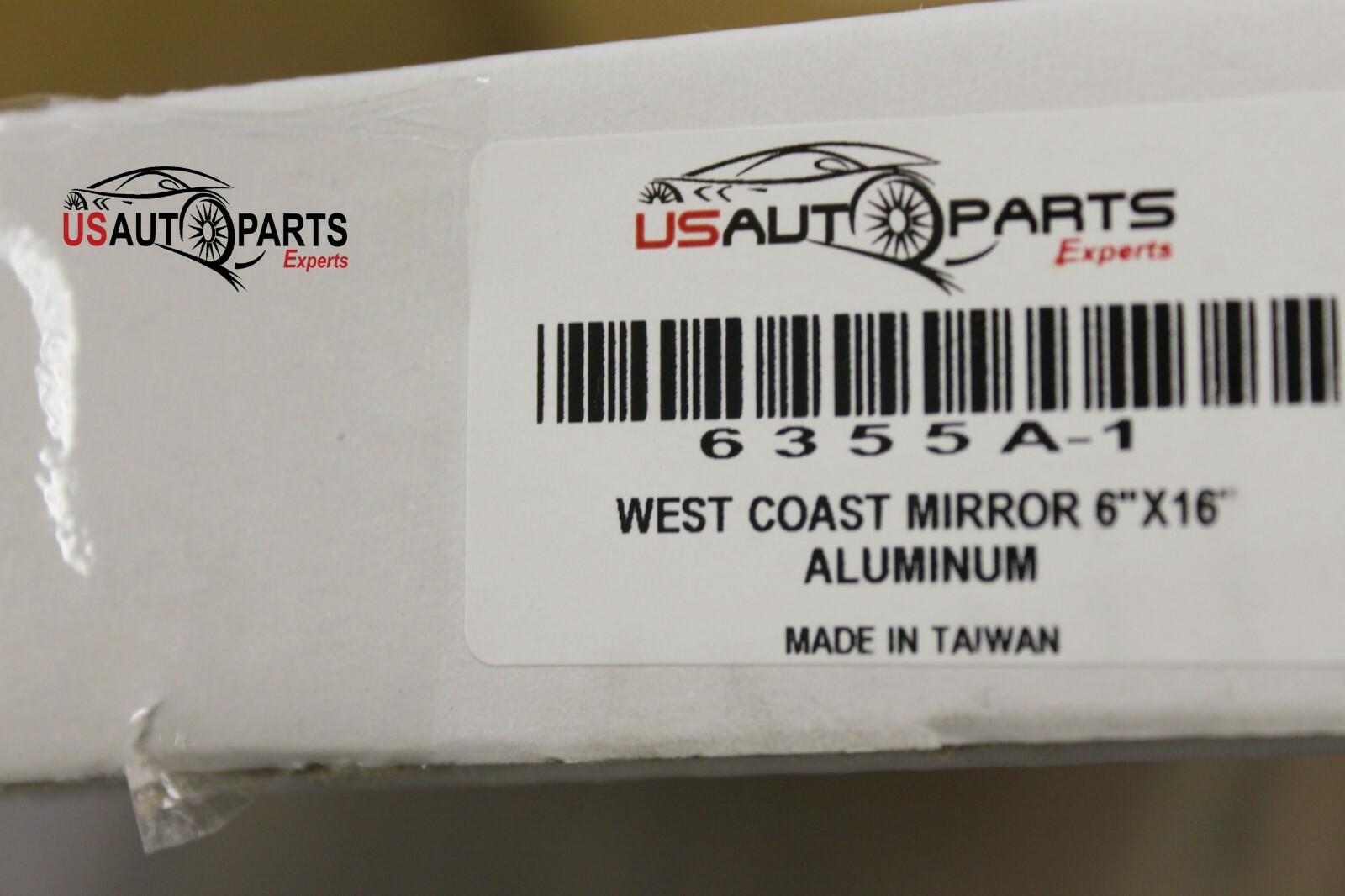 UNIVERSAL WEST COAST TRUCK STAINLESS ALUMINUM MIRROR 6″X16″ FOR HEAVY DUTY TRUCK