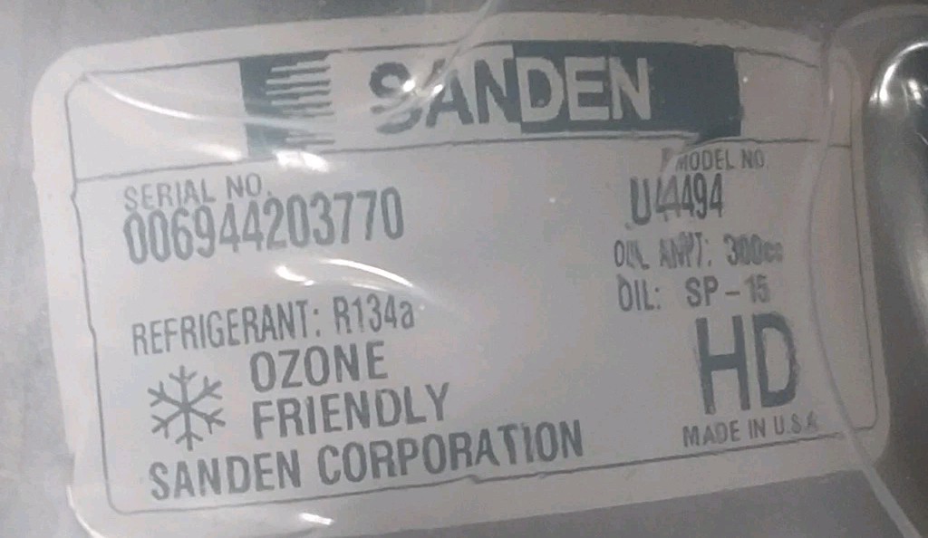Sanden, 4494, Compressor