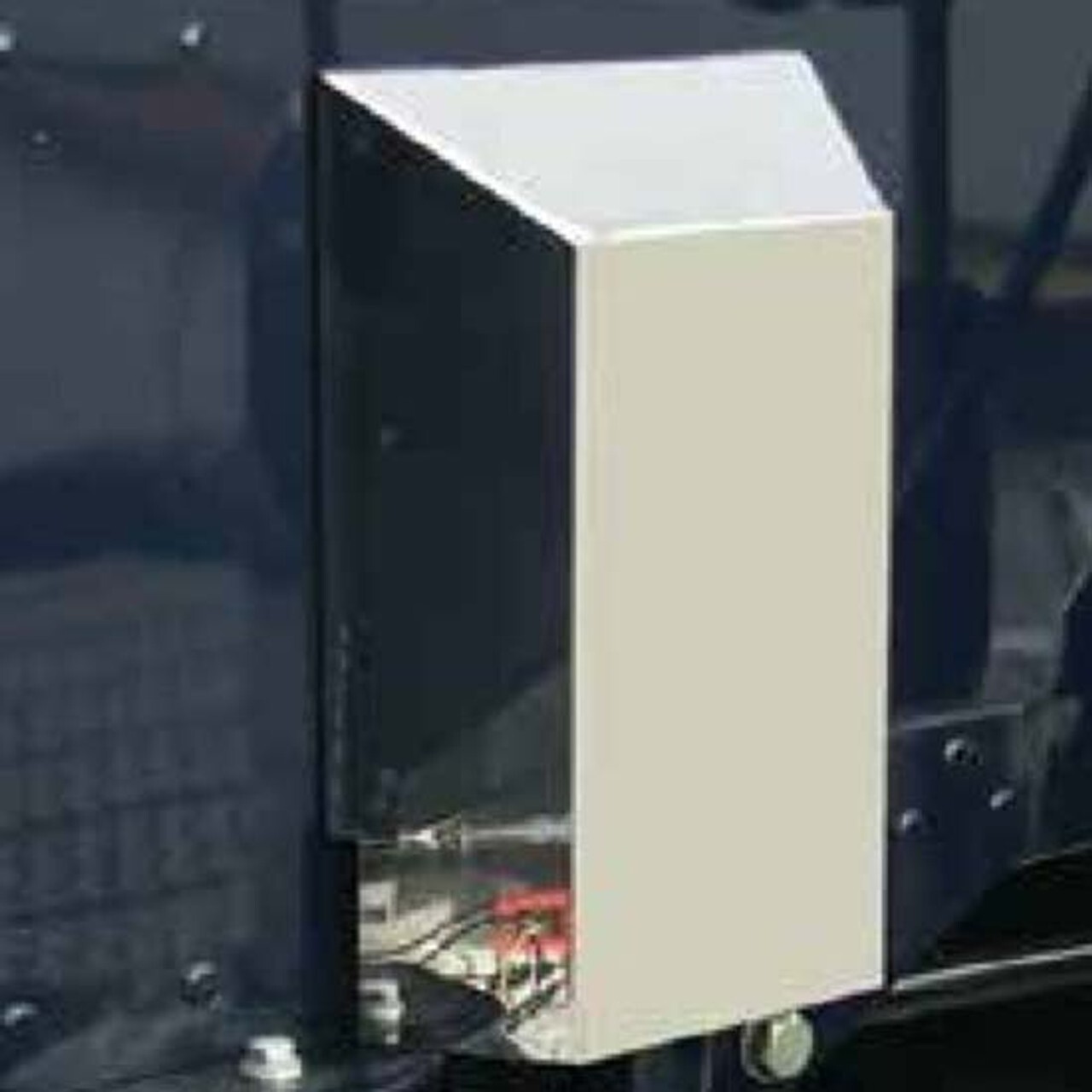 Peterbilt Stainless Steel Rear Sleeper Shock Box Cover By CSM