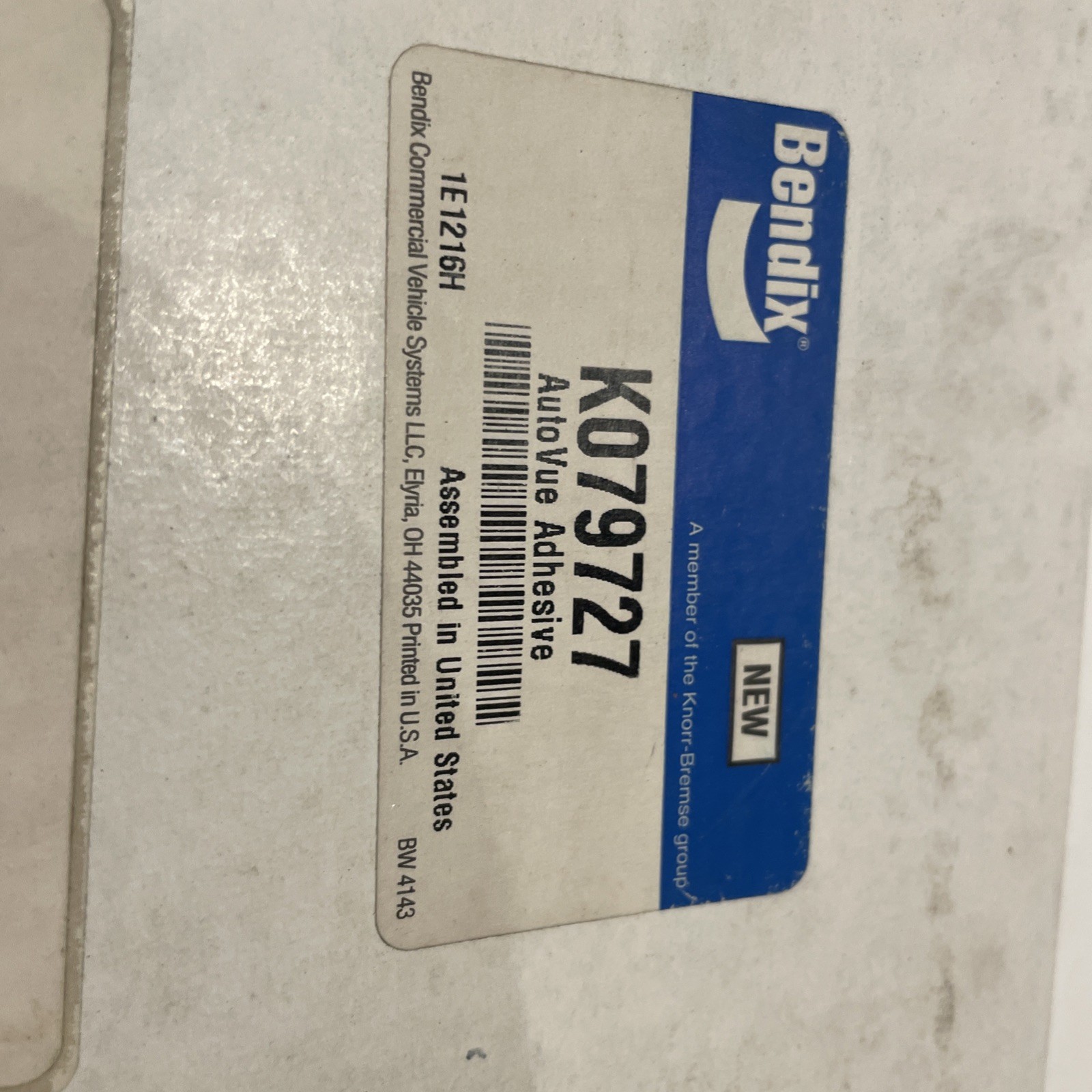 Bendix K079727 Camera Bracket Adhesive, Tape